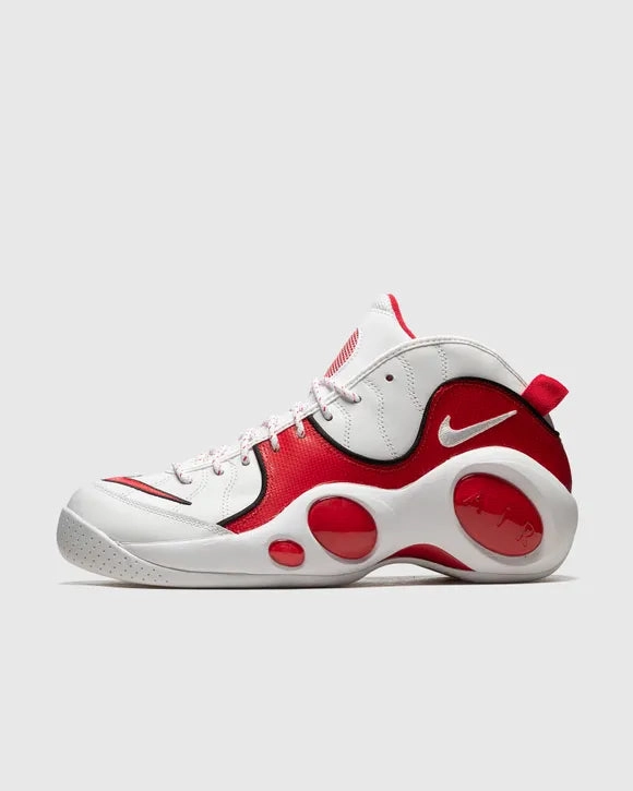 Nike Air Zoom Flight 95 - White / True Red / Black Asics Long Distance Shoes