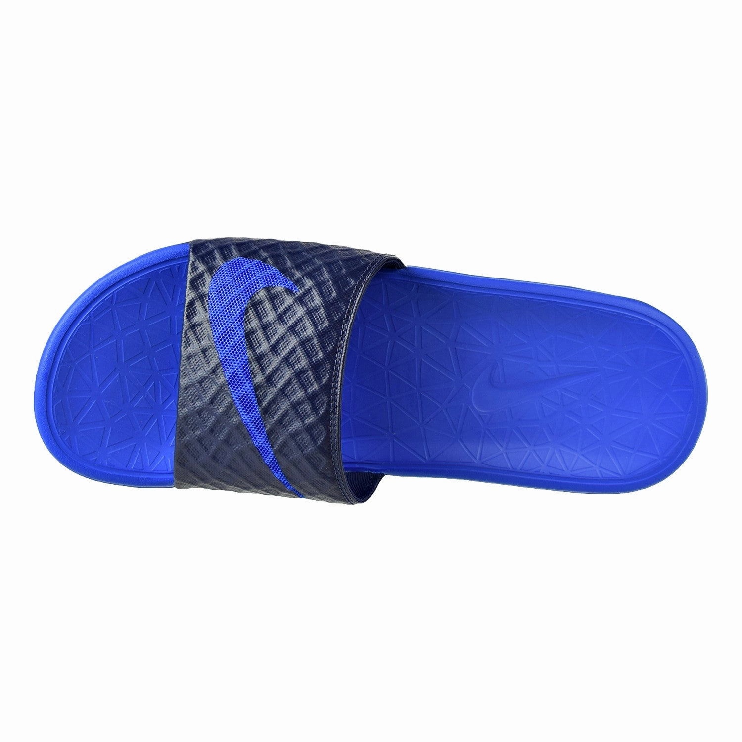Vinny Ugg Platform Slippers Nike Benassi Solarsoft Men's Slides Midnight Navy/Lyon Blue/Black