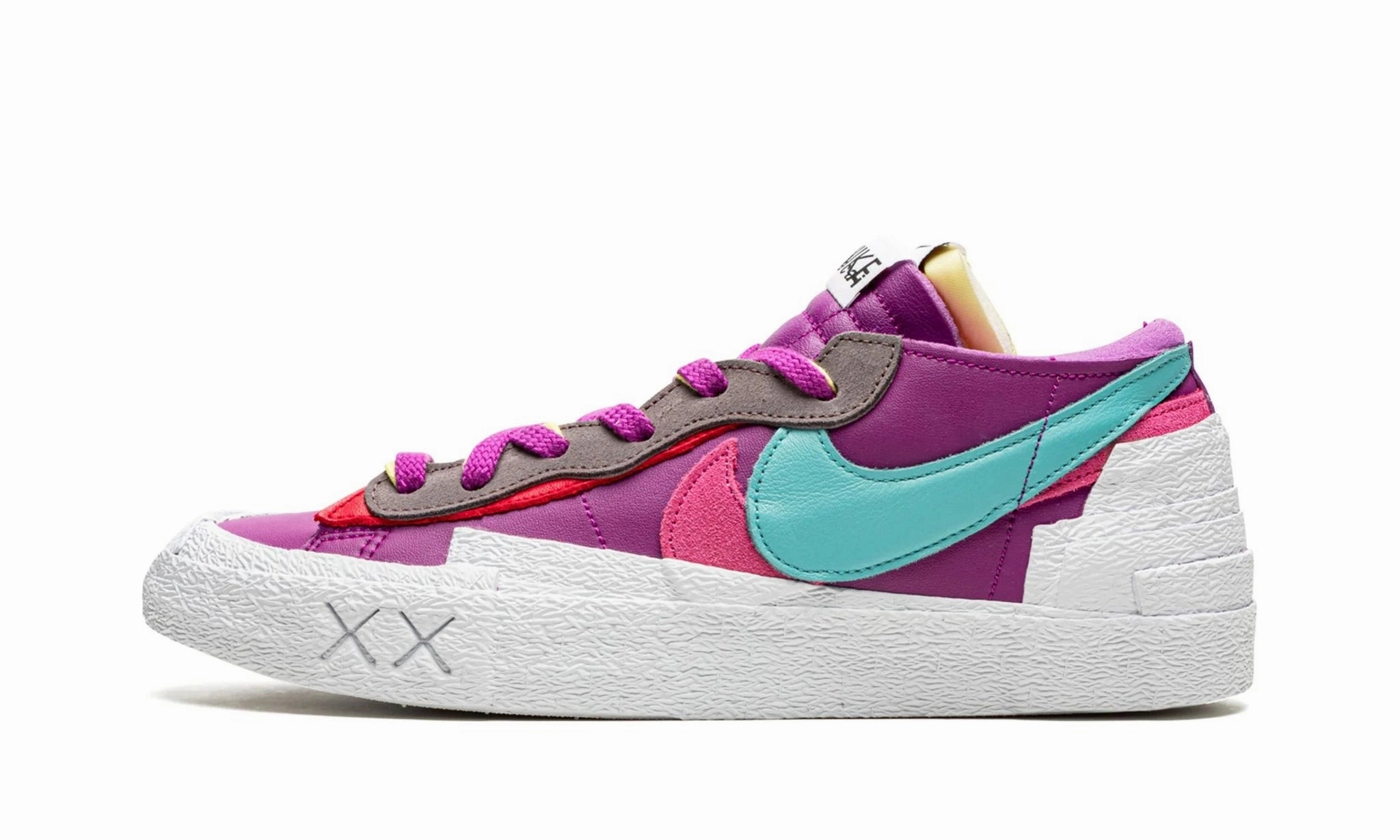 NIKE BLAZER LOW SACAI KAWS PURPLE DUSK Best Asics Squash Shoes