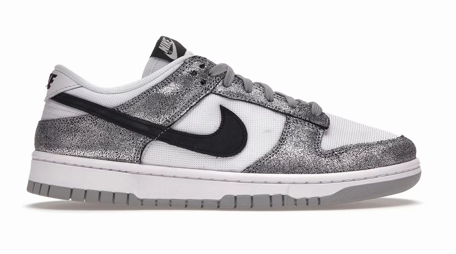 Asics Court Flytefoam 3 Novak Tennis Shoe Nike Dunk Low Golden Gals Metallic Silver (W)