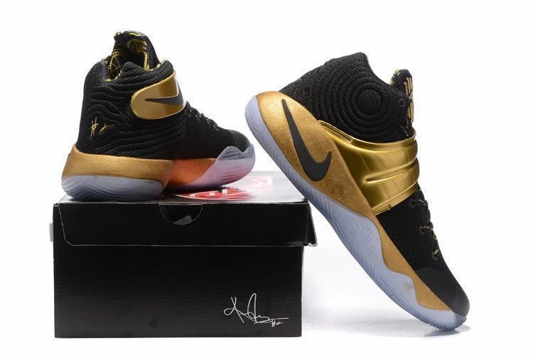 Best Way To Wash Asics Running Shoes Nike Kyrie 2 Black Gold Men Basketball Shoes Sale Size US 7-12