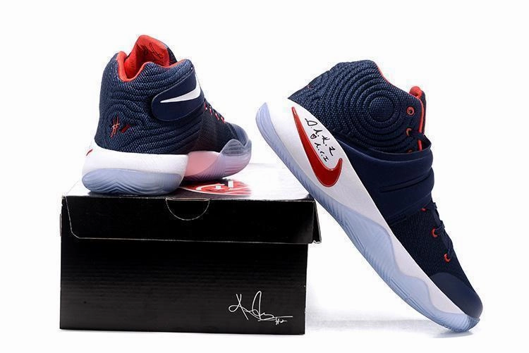 Asics Voleyball Shoes Nike Kyrie 2 Navy Men Basketball Shoes Sale Size US 7-12