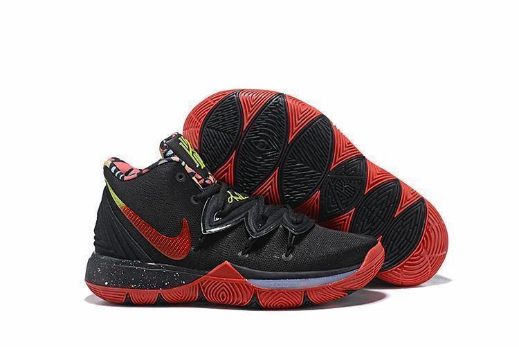 Asics Shoe Nike Kyrie 5 Black Red Men Basketball Shoes Sale Size US 7-12