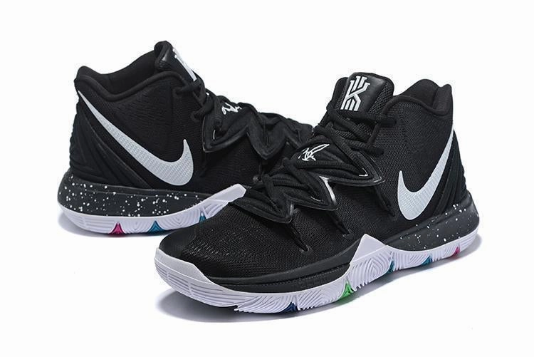 Asics Lawn Tennis Shoes Nike Kyrie 5 Black White Men Basketball Shoes Sale Size US 7,8,8.5,9.5,10,11,12