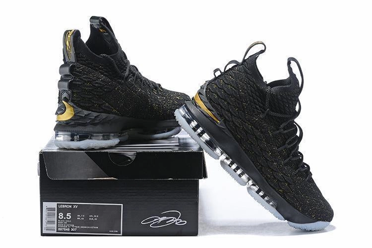 Asics Solution Swift Ff Tennis Shoes Nike Lebron XV 15 Black Gold Men Shoes Sale Size US7,8,8.5,9,10,11,12