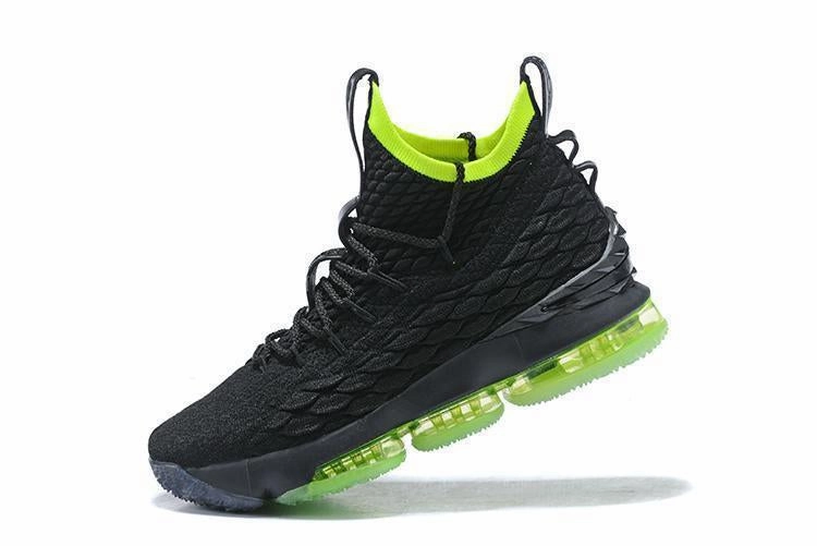 Asics Tokyo 2020 Volleyball Shoes Nike Lebron XV 15 Black Green Men Shoes Sale Size US7,8,8.5,9,10,11,12