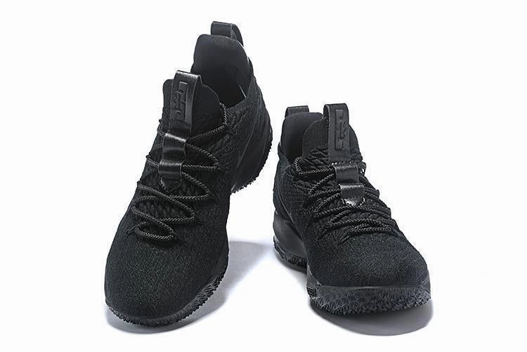 Nike Lebron XV 15 Low All Black Men Shoes Sale Size US7,8,8.5,9,10,11,12 Asics P2 Wrestling Shoes