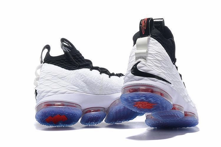 Asics Running Shoes Narrow Nike Lebron XV 15 White Black Men Shoes Sale Size US 7-12