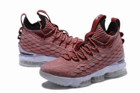 Asics Shoes For High Arches Nike Lebron XV 15 Wine Pink Men Shoes Sale Size US7,8,8.5,9,10,11,12