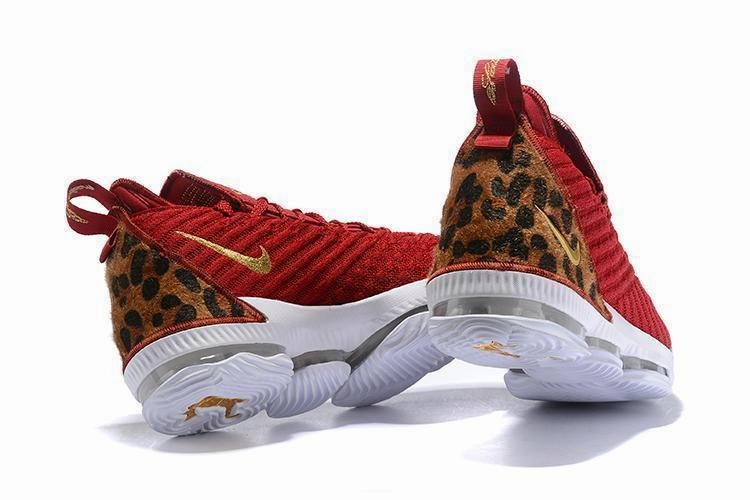 Nike Lebron XV 16 EP Red Men Shoes Sale Size US7,8,8.5,9,10,11,12 Asics Indoor Volleyball Shoes