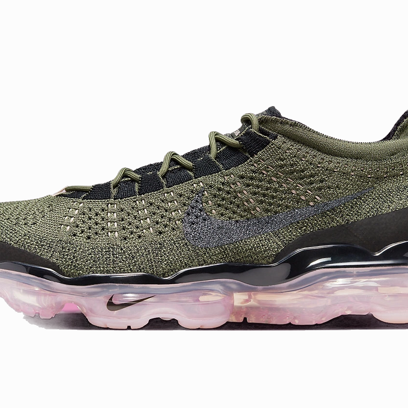 Nike Men's Air Vapormax 2023 Flyknit Shoes - Medium Olive / Pink Oxford / Black / Black Asics Wrestling Shoes Ex-eo Twr900