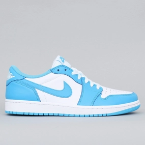 Asics Shoe Size Measurements Nike SB Air Jordan 1 Low QS Shoes Dark Powder Blue / Dark Powder Blue