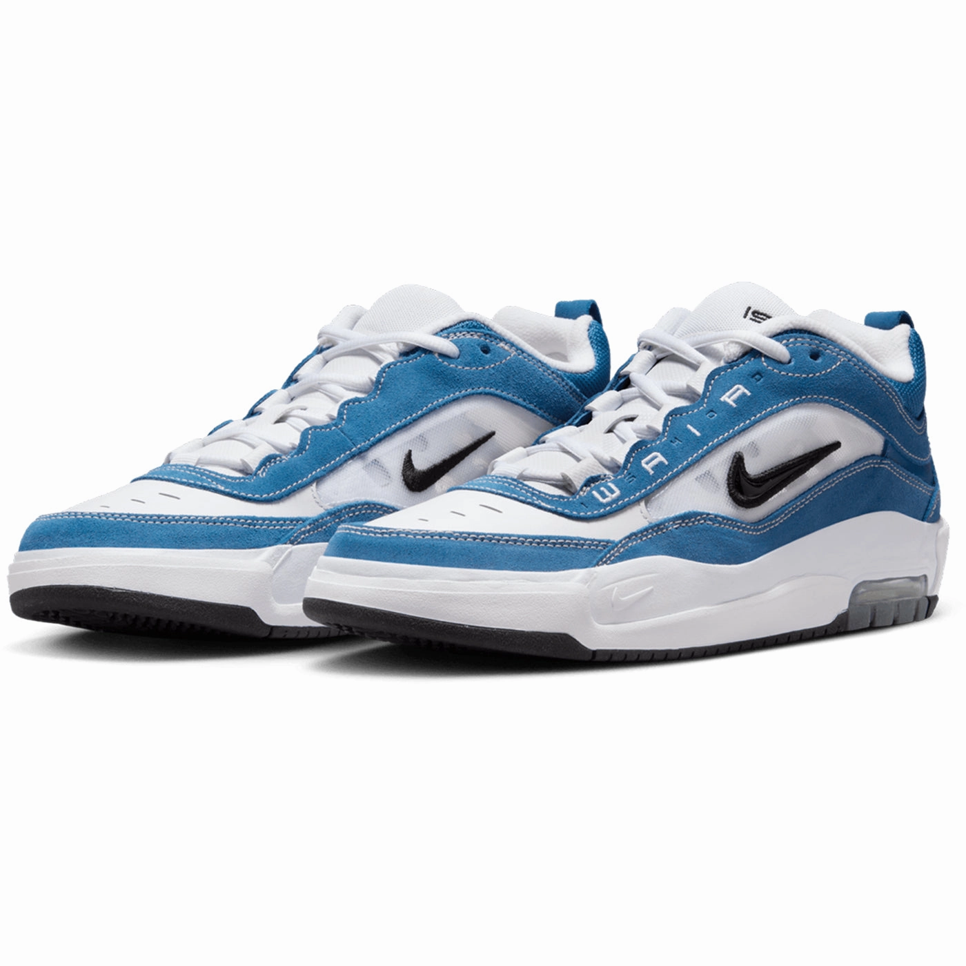 Nike SB Air Max Ishod Shoes - Star Blue / Black - White - Med Soft Pink Asics Wrestling Shoes Tiger