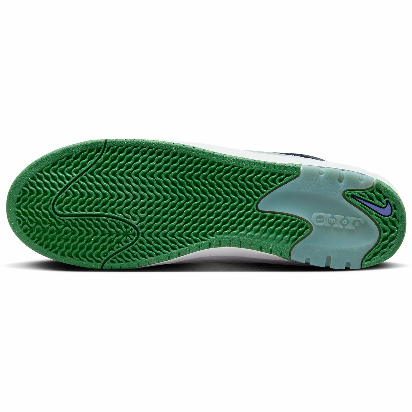 Asics Running Shoes Pronation Nike SB Air Max Ishod Shoes - White / Persian Violet - Obsidian - Pine Green