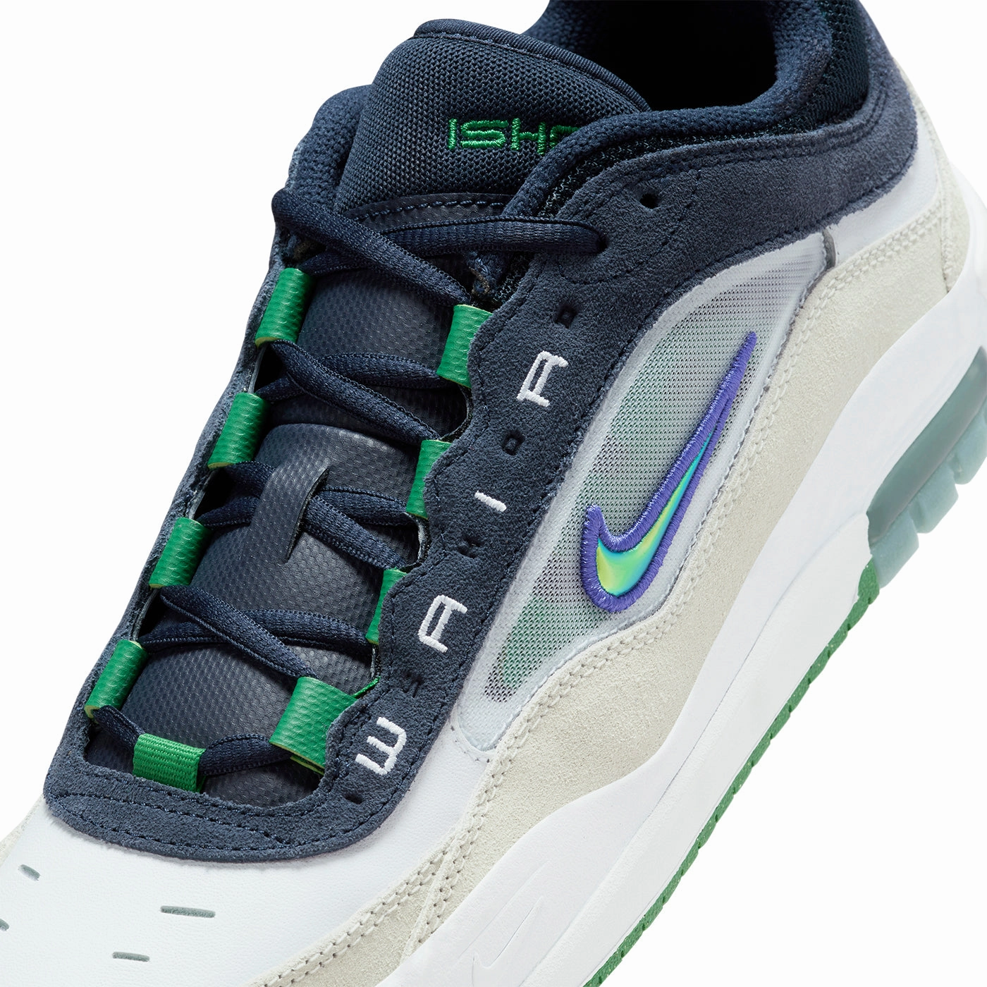 Nike SB Air Max Ishod Shoes - White / Persian Violet - Obsidian - Pine Green Asics Gel-nimbus 25 Running Shoes Review