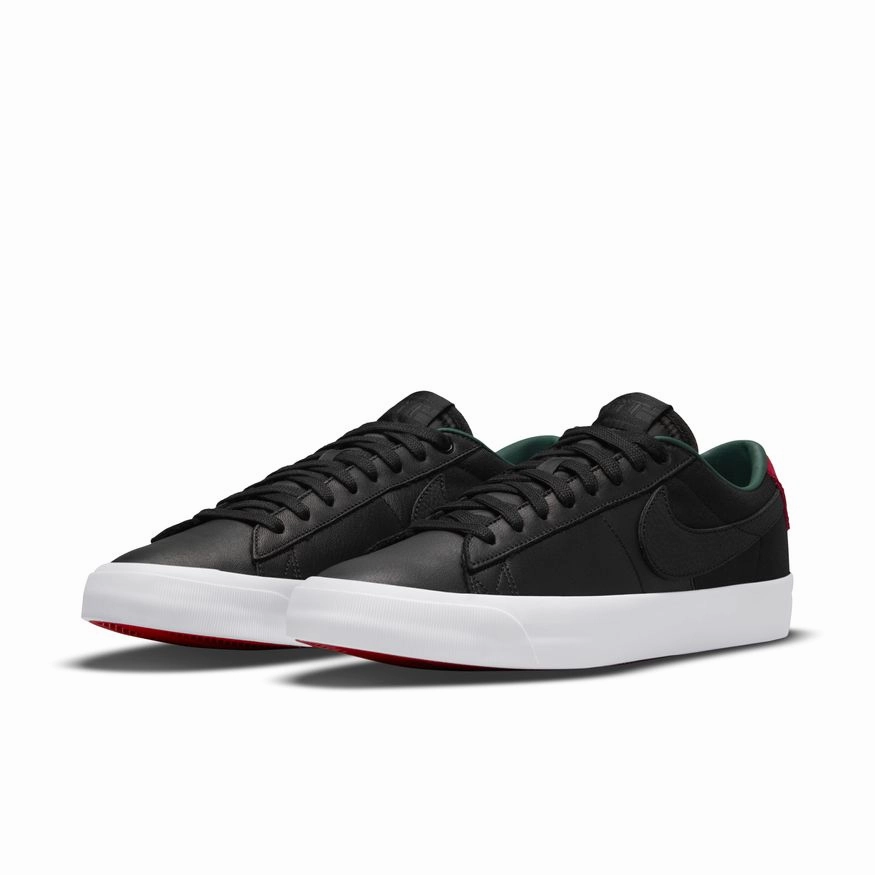 Asics Running Shoes Academy NIKE SB BLAZER LOW PRO GT PRM BLACK/ VARSITY RED