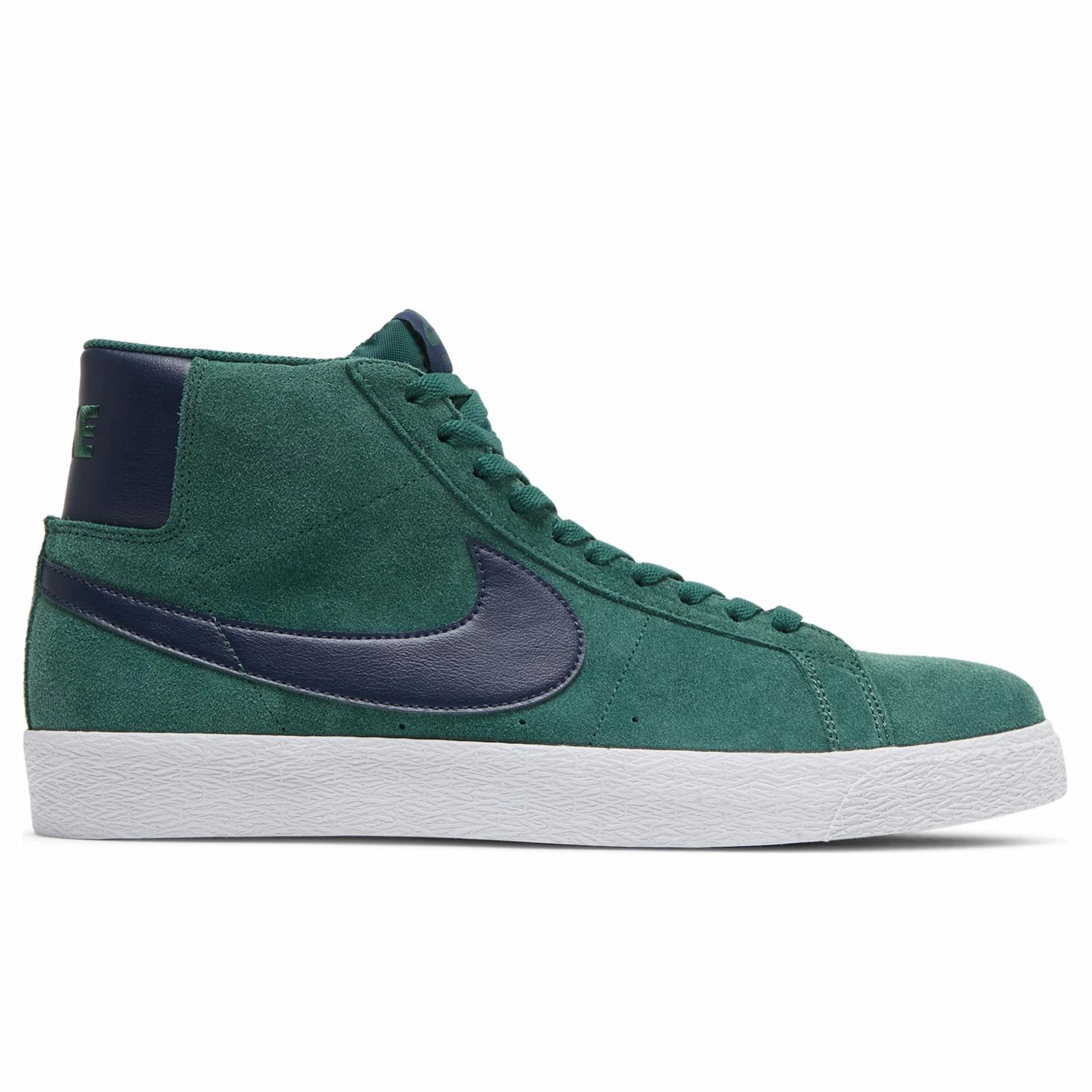 NIKE SB BLAZER MID NOBLE GREEN / MIDNIGHT NAVY Asics Tiger Wrestling Shoes