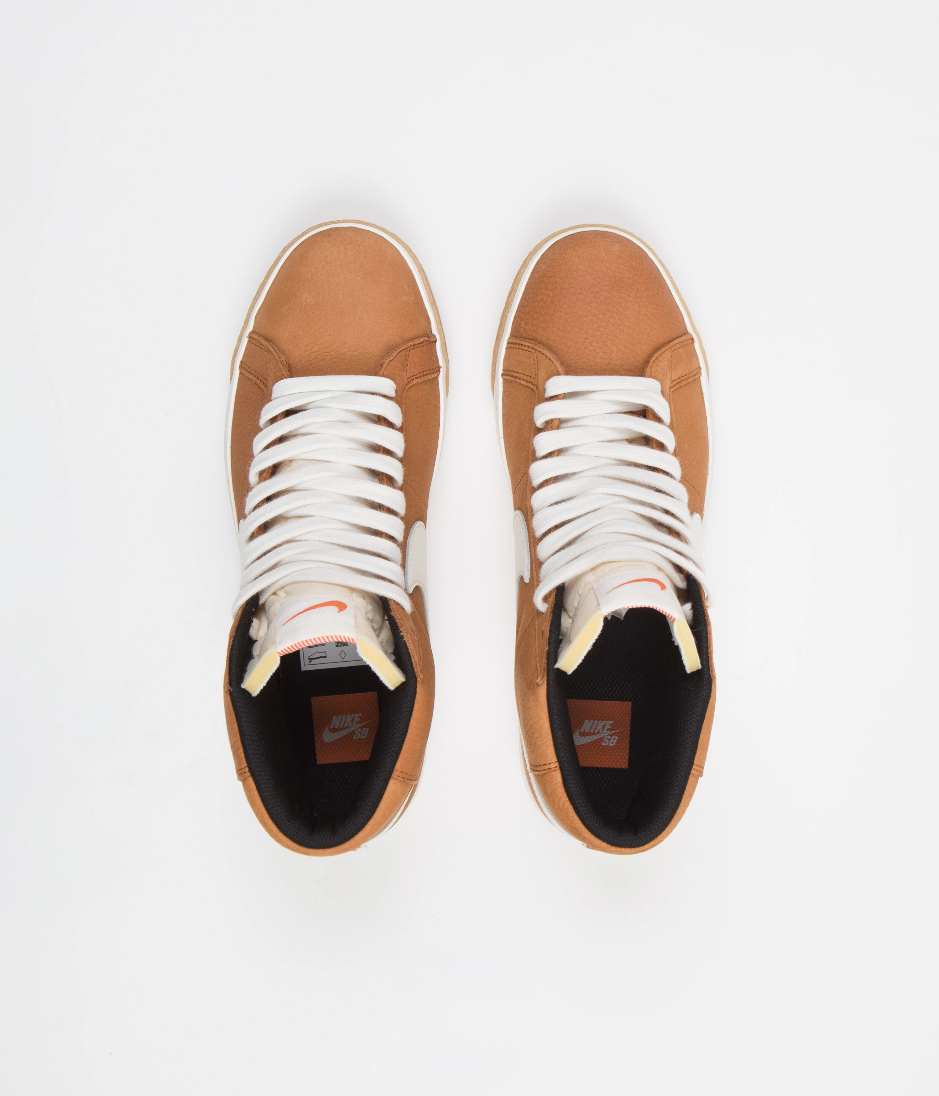 Nike SB Blazer Mid Orange Label Shoes - Dark Russet / Sail - Dark Russet - Black Popular Asics Shoes