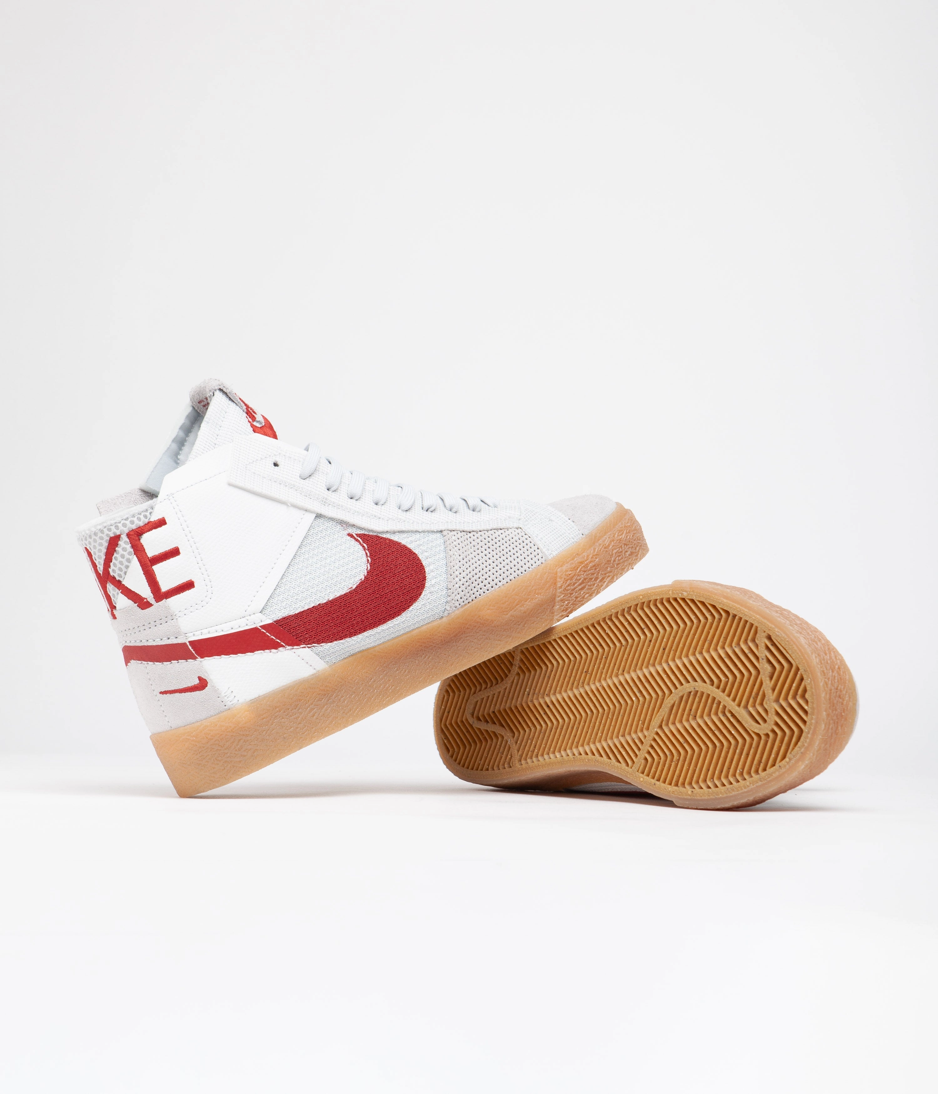 Asics Trail Stability Shoes Nike SB Blazer Mid Premium Shoes - Summit White / University Red