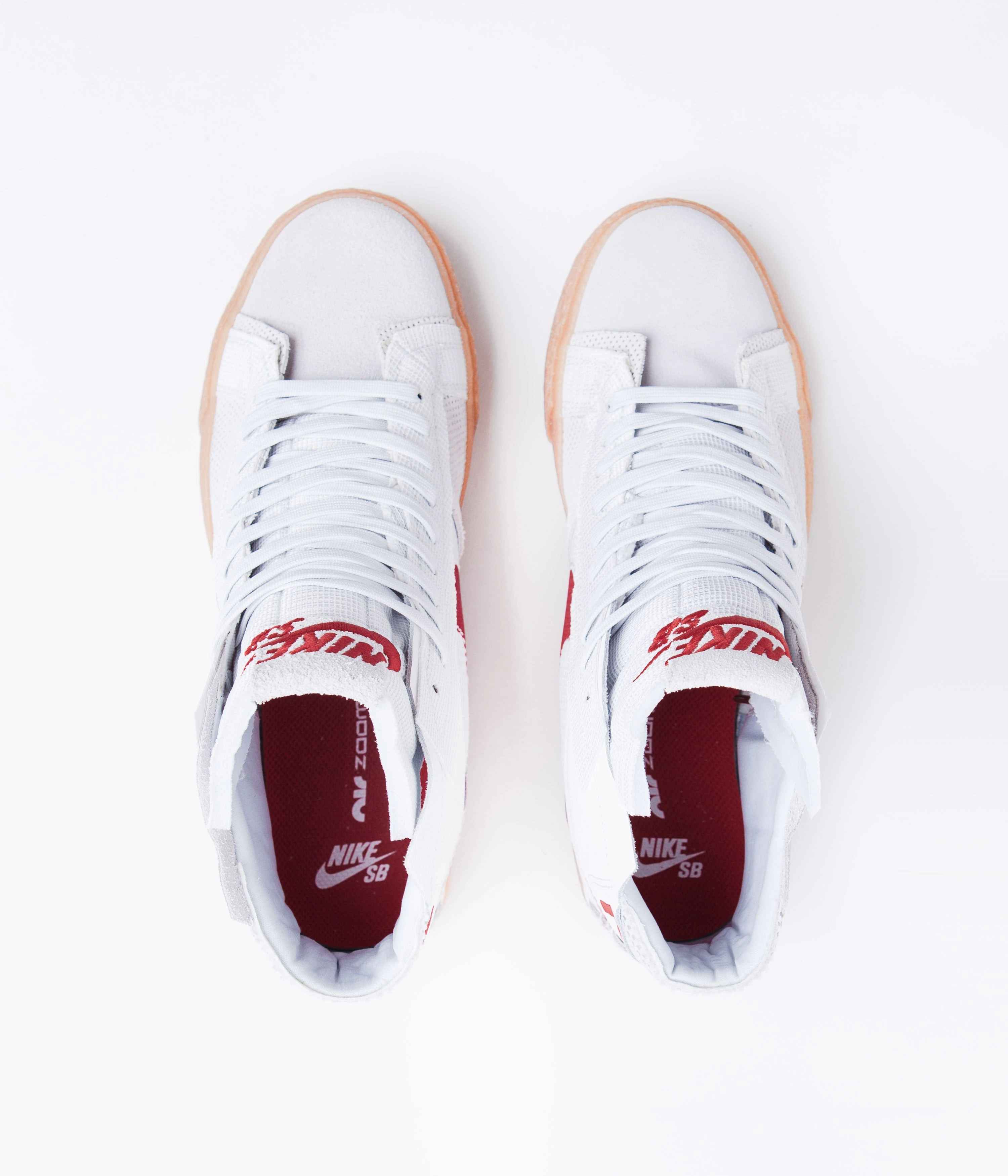 Nike SB Blazer Mid Premium Shoes - Summit White / University Red Asics Gel-tactic Indoor Sport Shoes