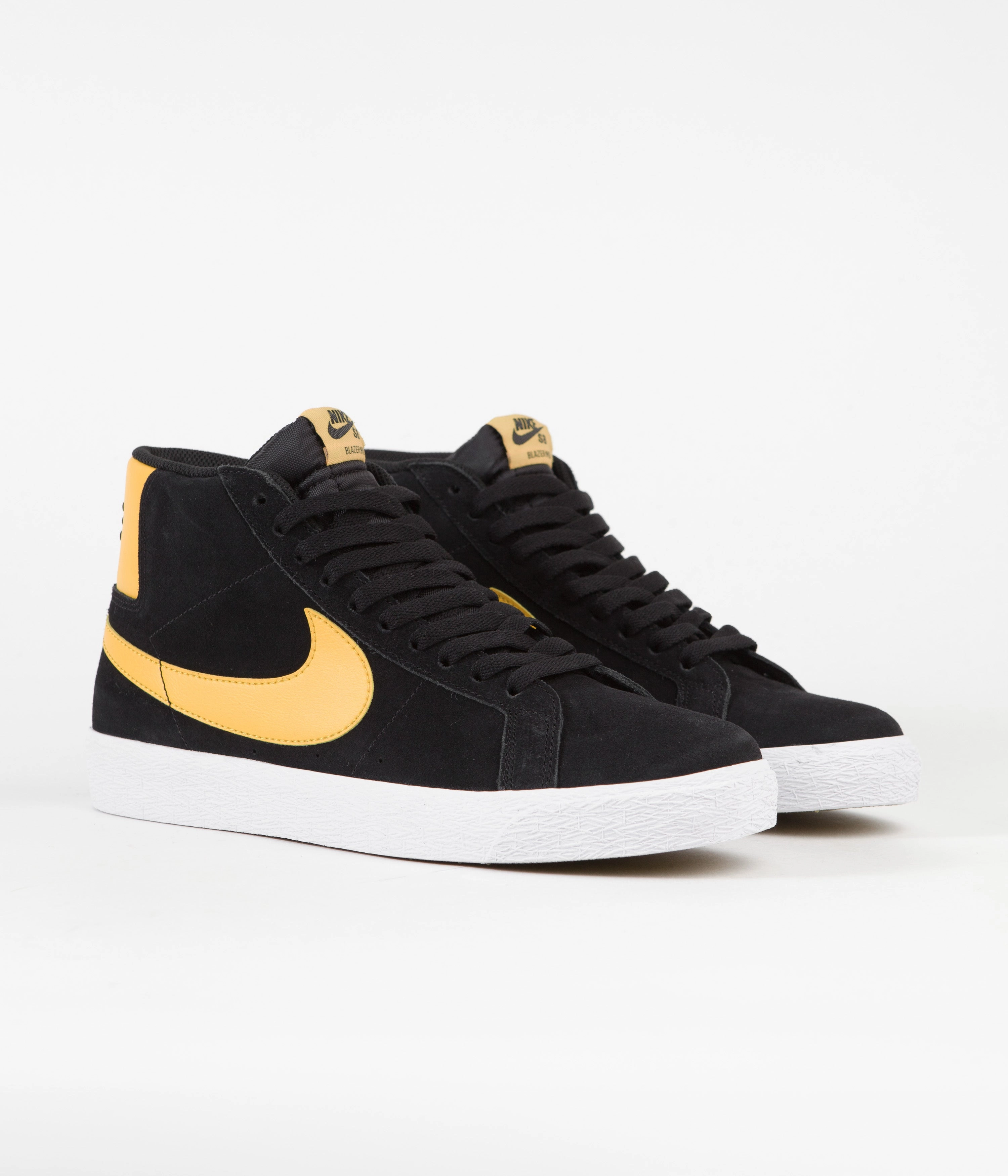 Asics Shoes Gt 2000 4 Nike SB Blazer Mid Shoes - Black / University Gold - Black - White
