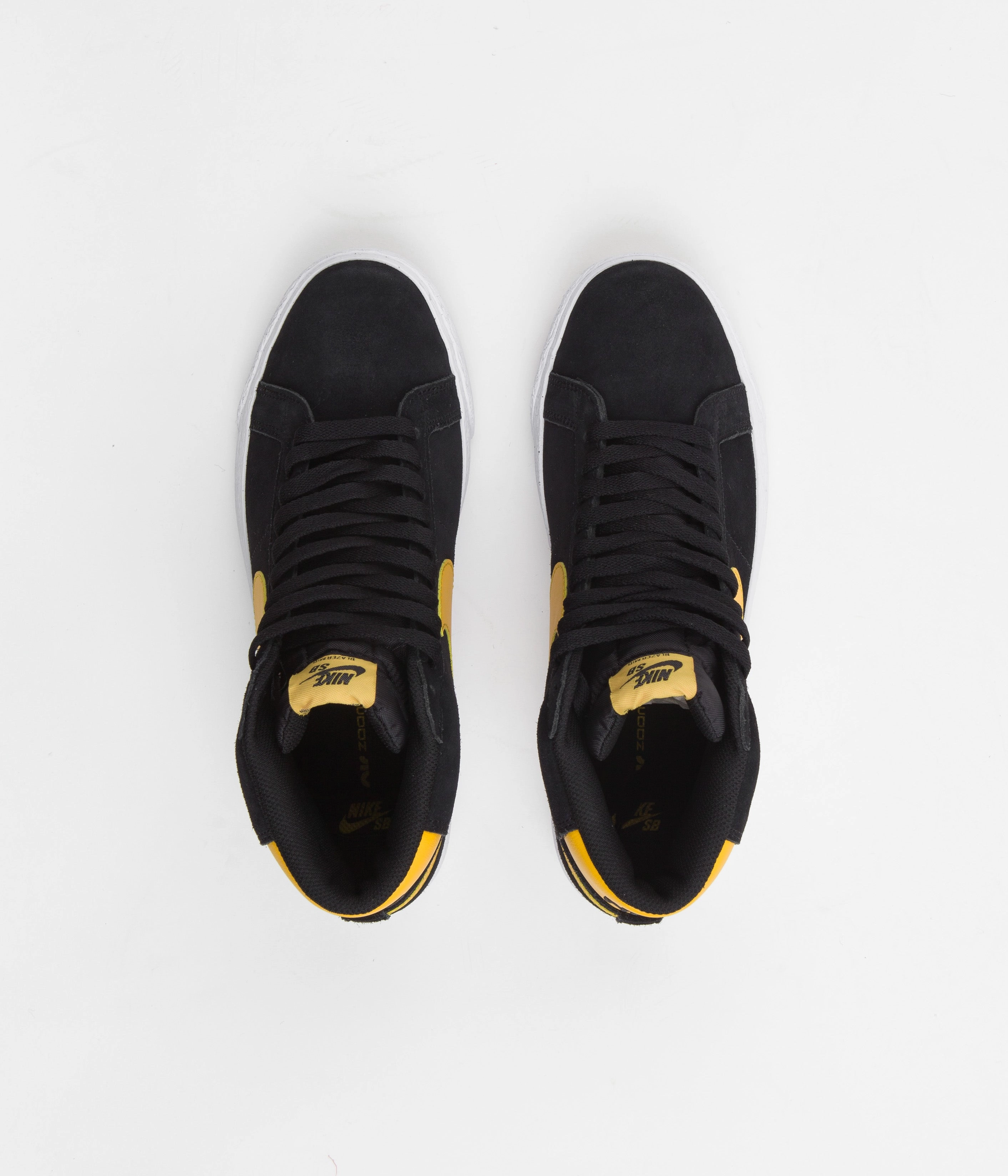 Asics Gt Shoes Nike SB Blazer Mid Shoes - Black / University Gold - Black - White