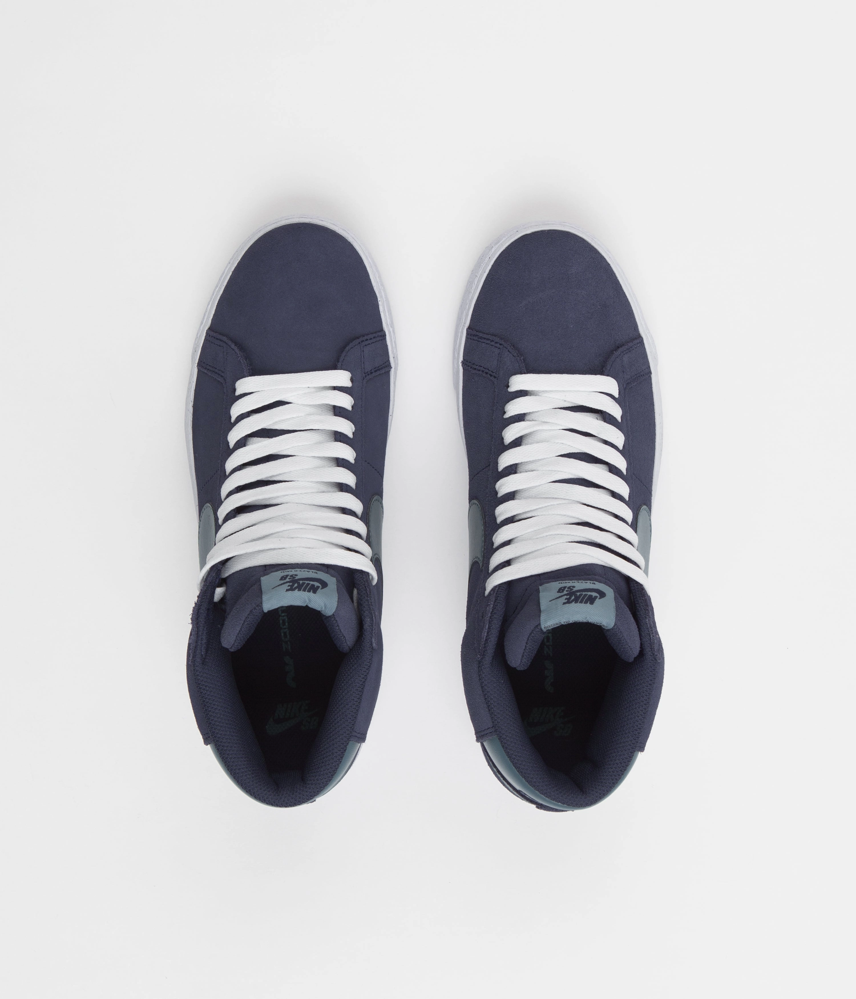 Nike SB Blazer Mid Shoes - Midnight Navy / Noise Aqua - Midnight Navy Asics Gel Scram 4 Trail Running Shoes