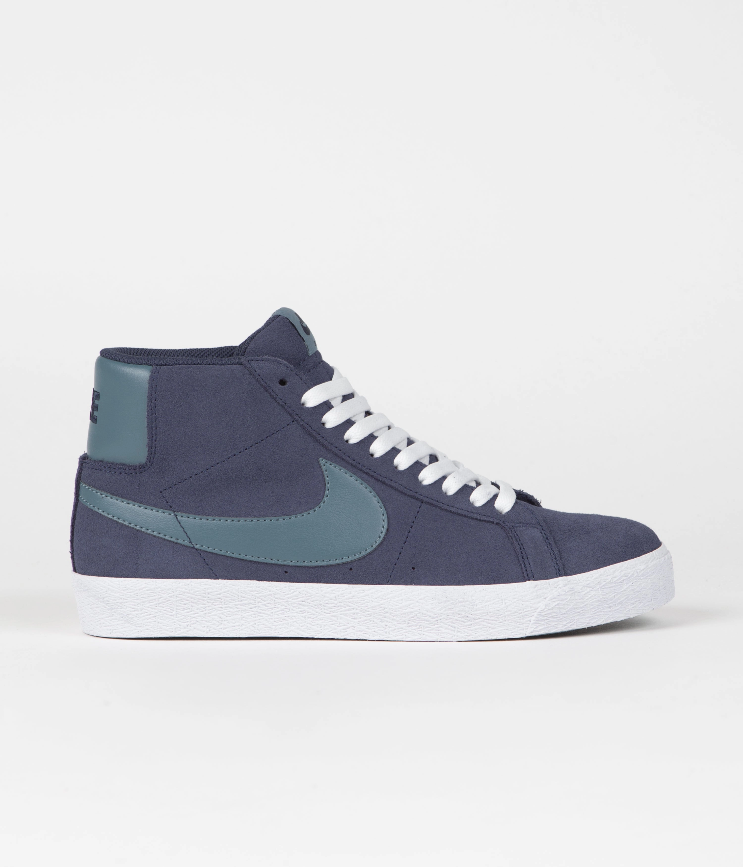 Nike SB Blazer Mid Shoes - Midnight Navy / Noise Aqua - Midnight Navy Asics 2020 Running Shoes
