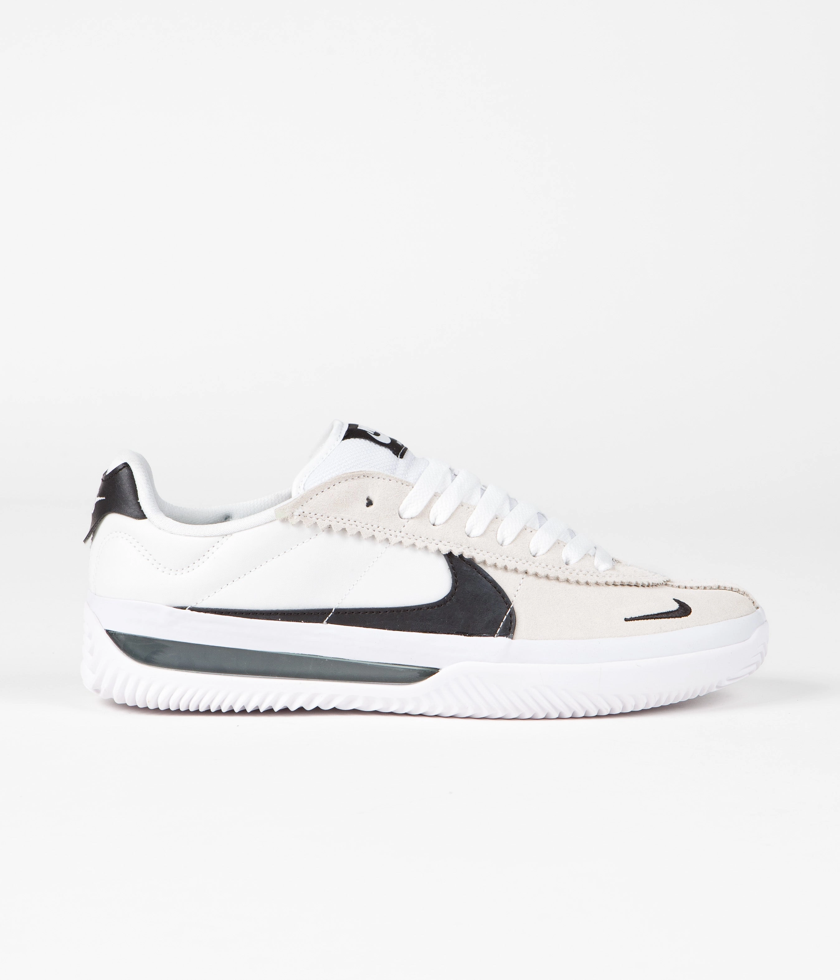 Asics Running Shoes Ratings Nike SB BRSB Shoes - White / Black - White - Black