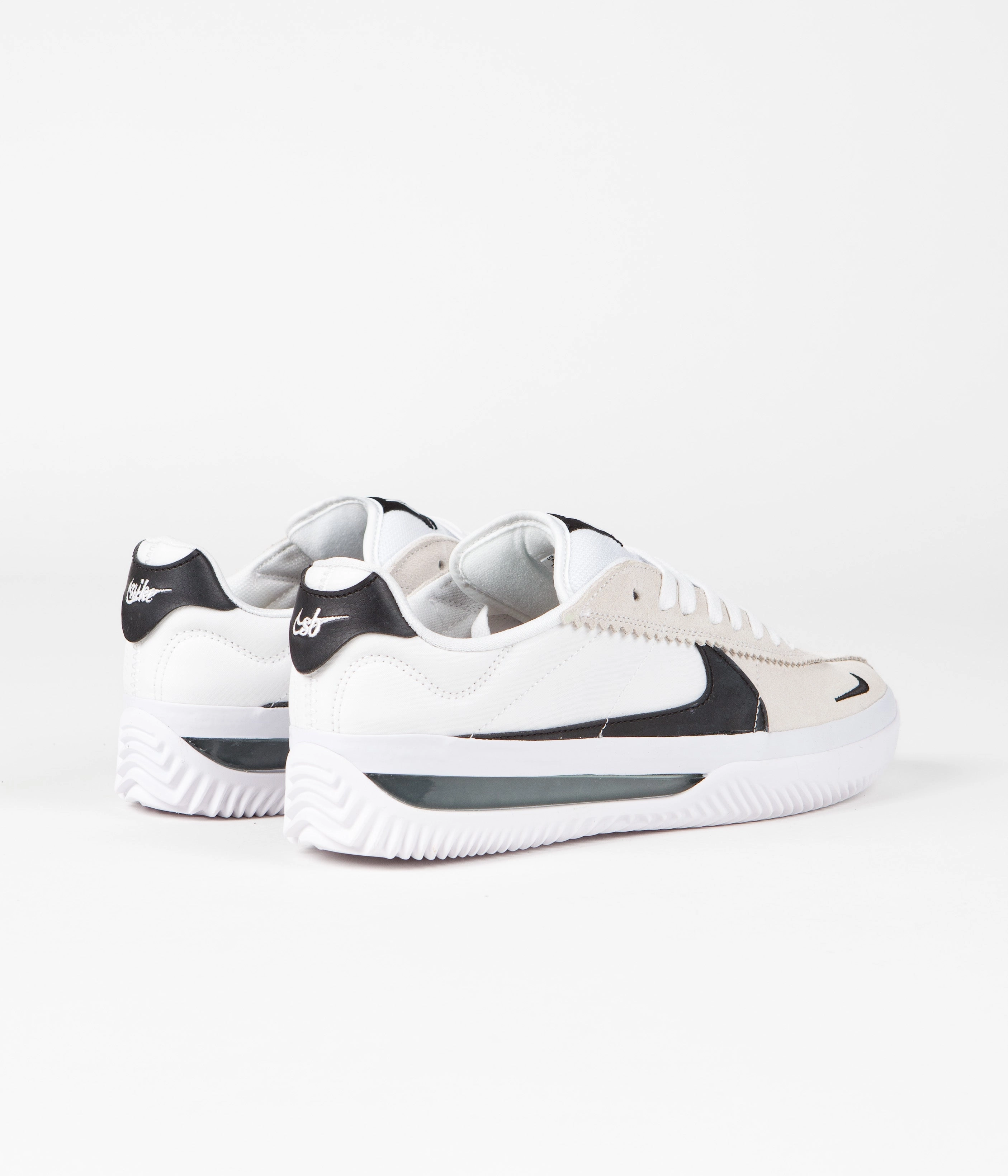 Old Asics Shoe Models Nike SB BRSB Shoes - White / Black - White - Black