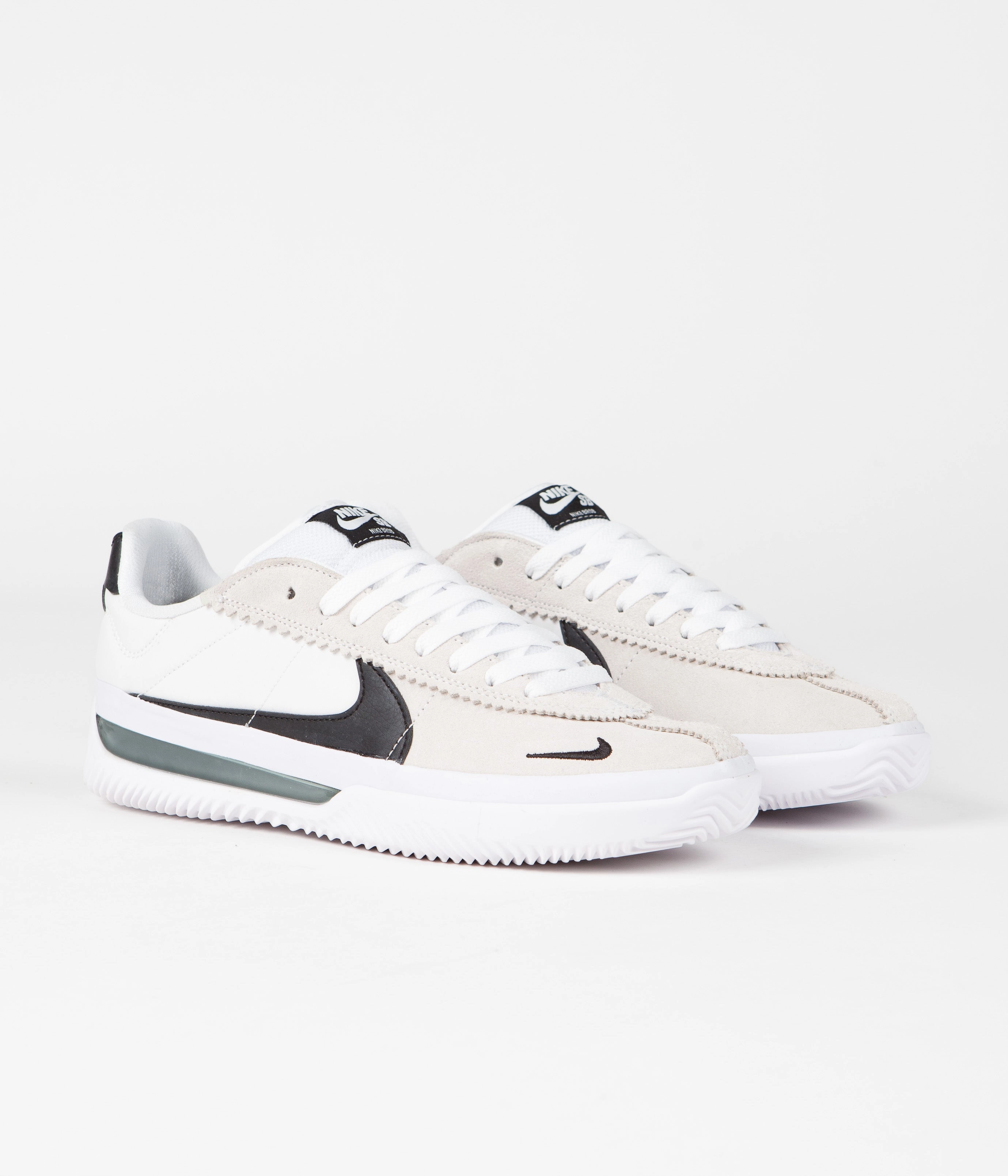 Nike SB BRSB Shoes - White / Black - White - Black Shoes Asics Onitsuka Tiger