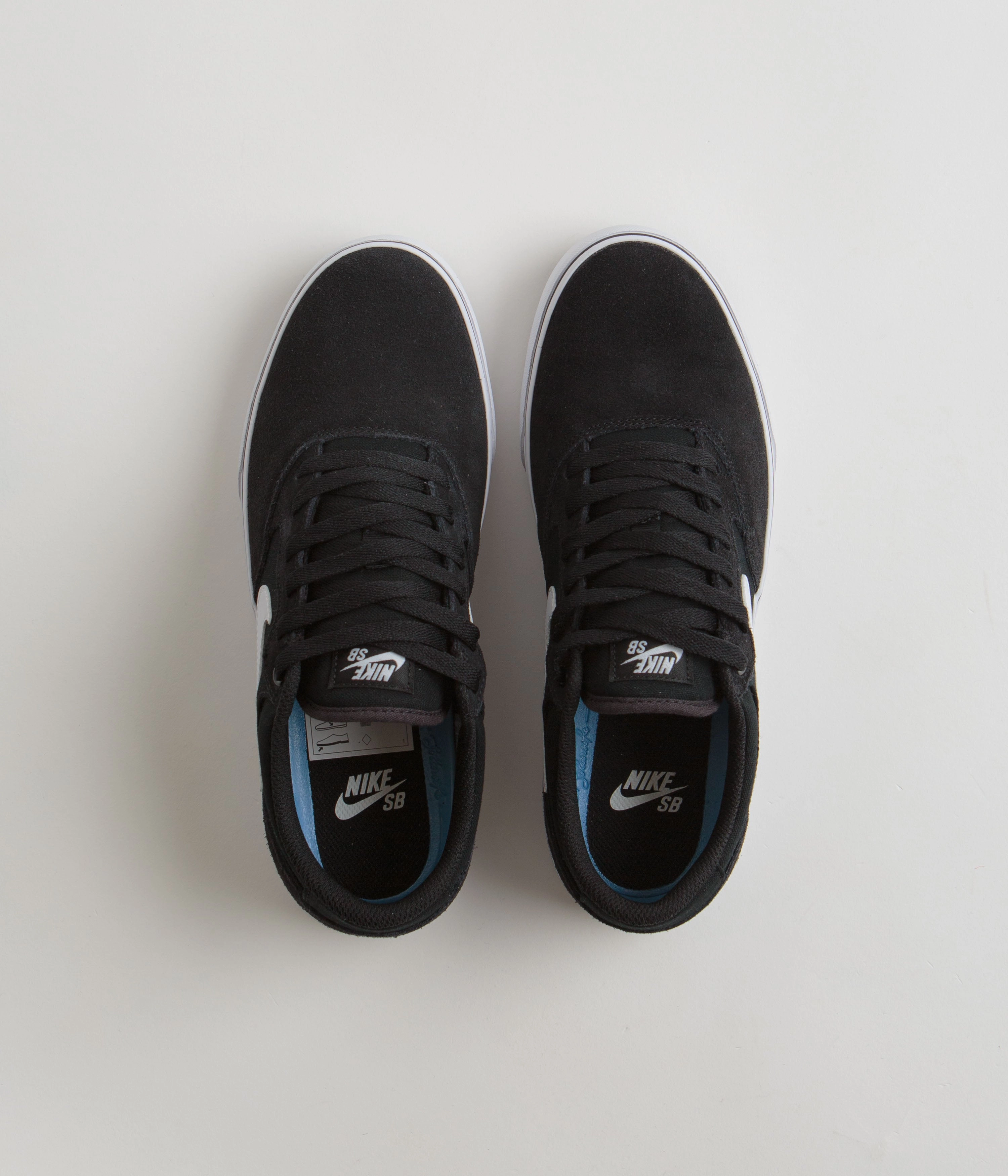 Nike SB Chron 2 Shoes - Black / White - Black Asics Shoes Under 5000
