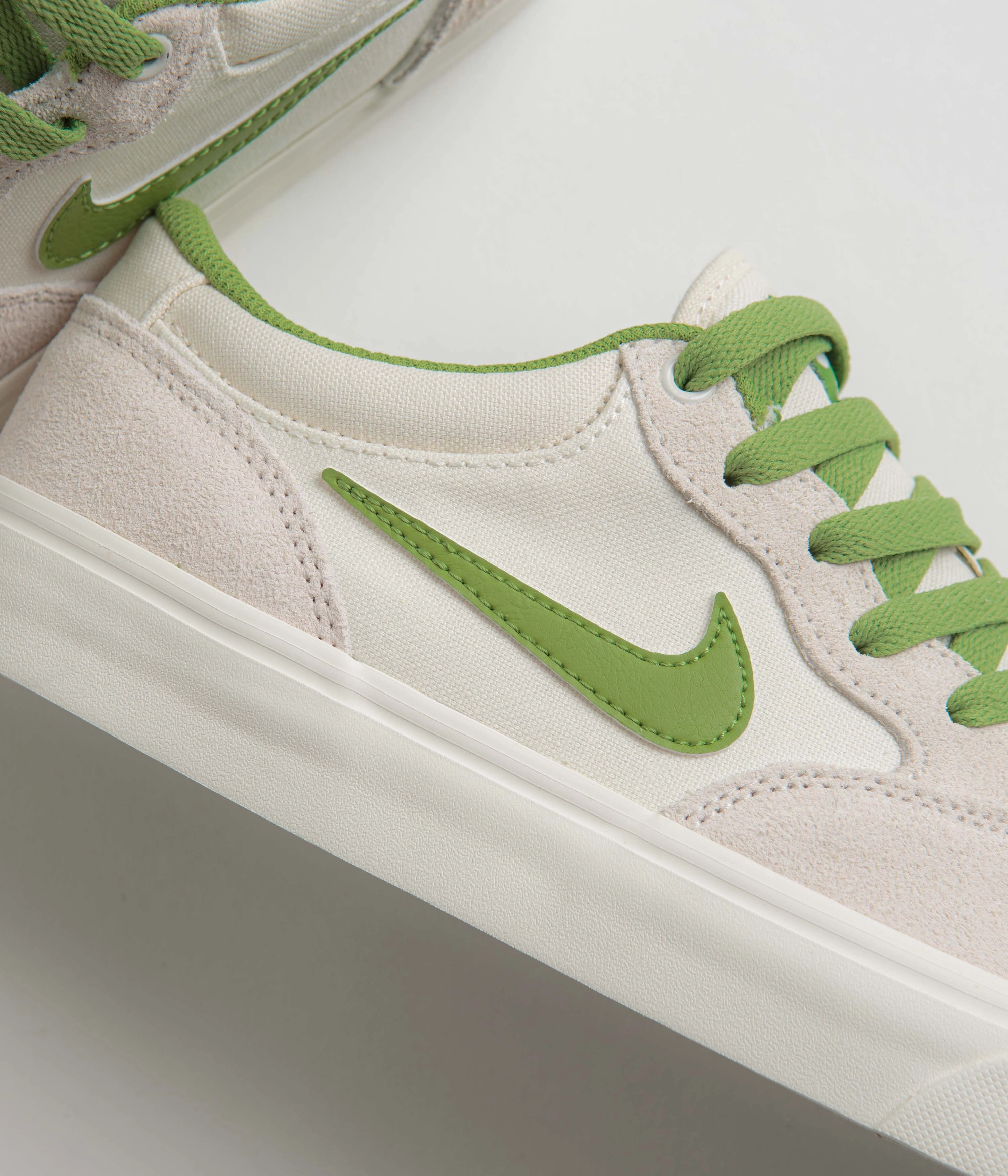 Asics Yuji Nishida Shoes Nike SB Chron 2 Shoes - Phantom / Chlorophyll - Summit White - Sail