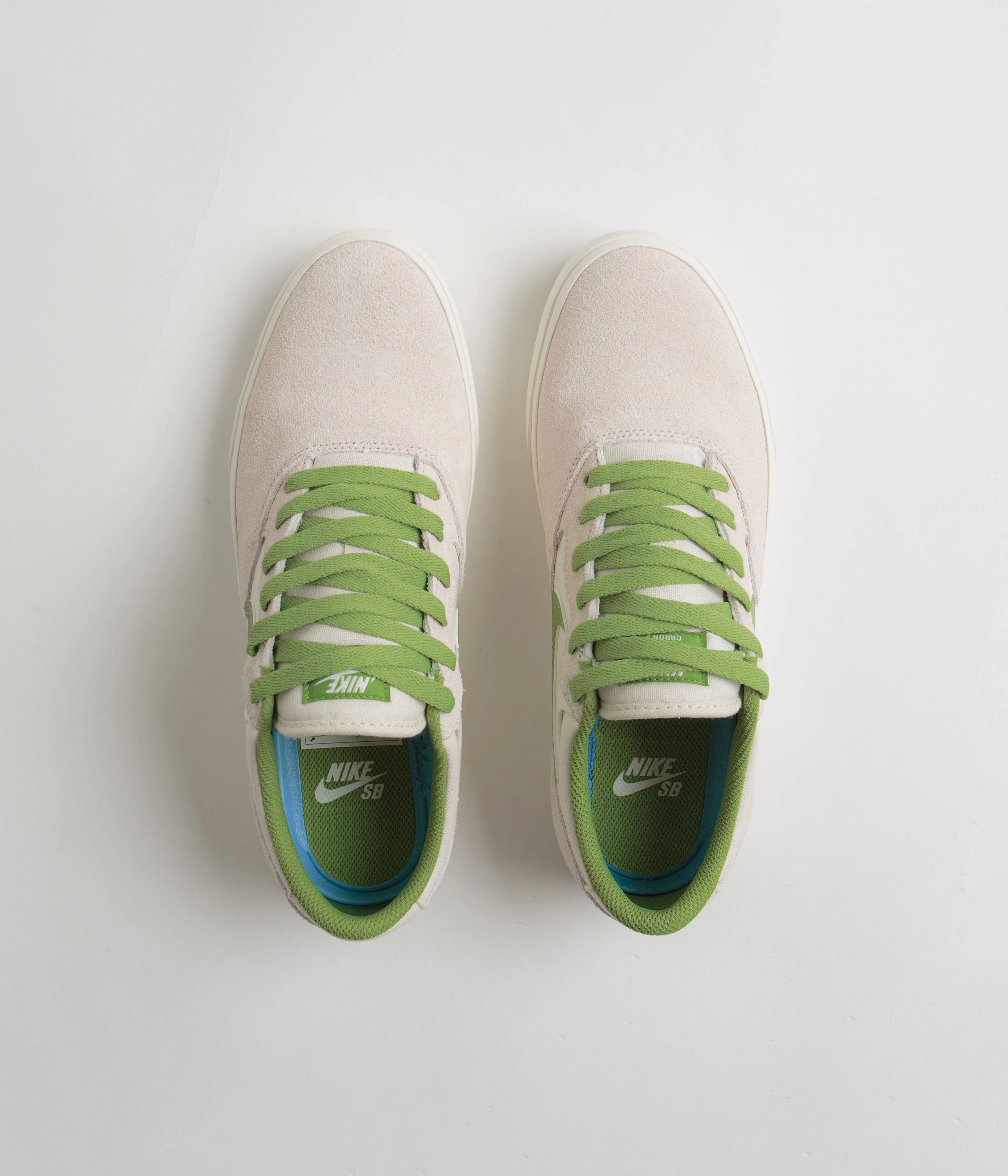 Nike SB Chron 2 Shoes - Phantom / Chlorophyll - Summit White - Sail Good Asics Running Shoes