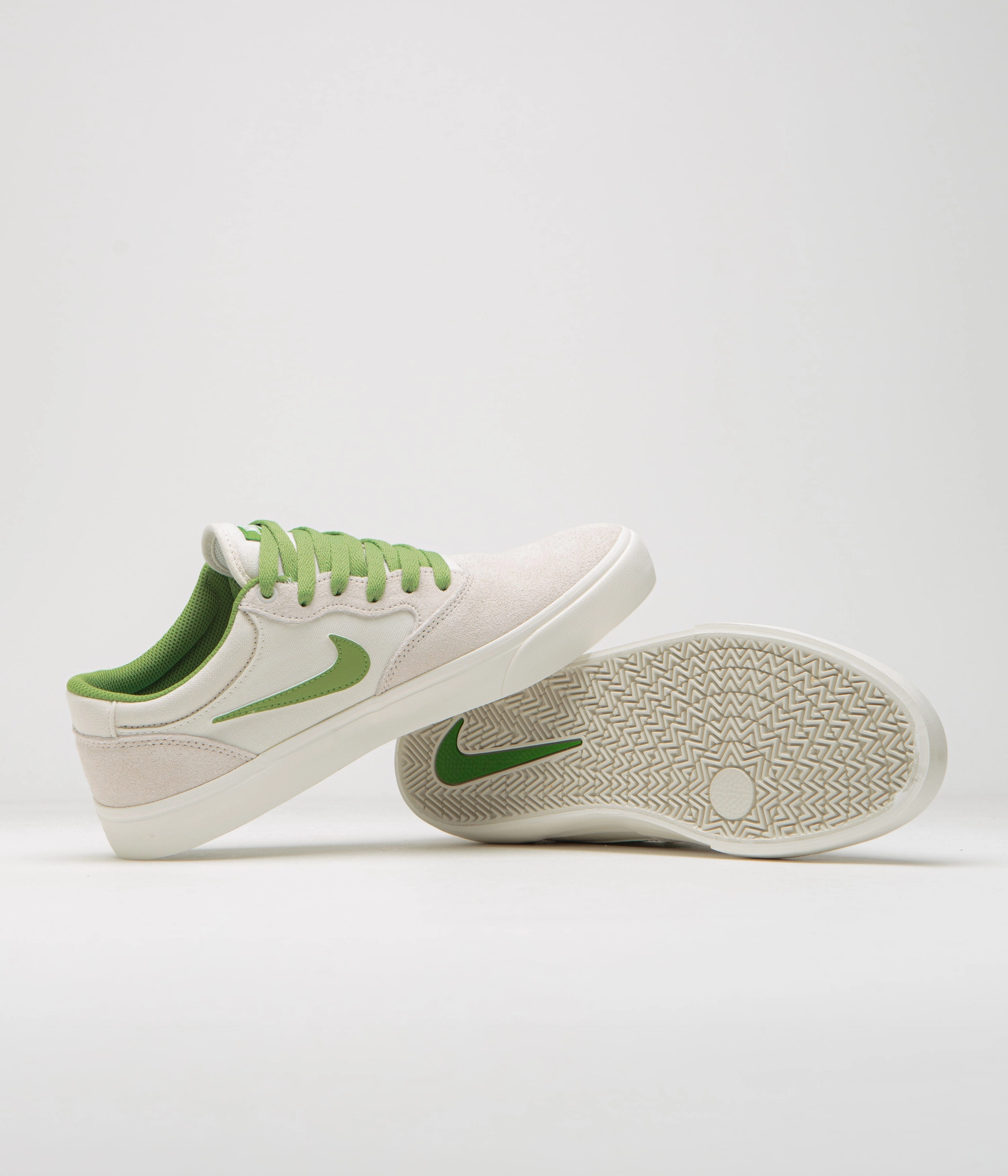 Nike SB Chron 2 Shoes - Phantom / Chlorophyll - Summit White - Sail Asics Spikes Shoes Cricket