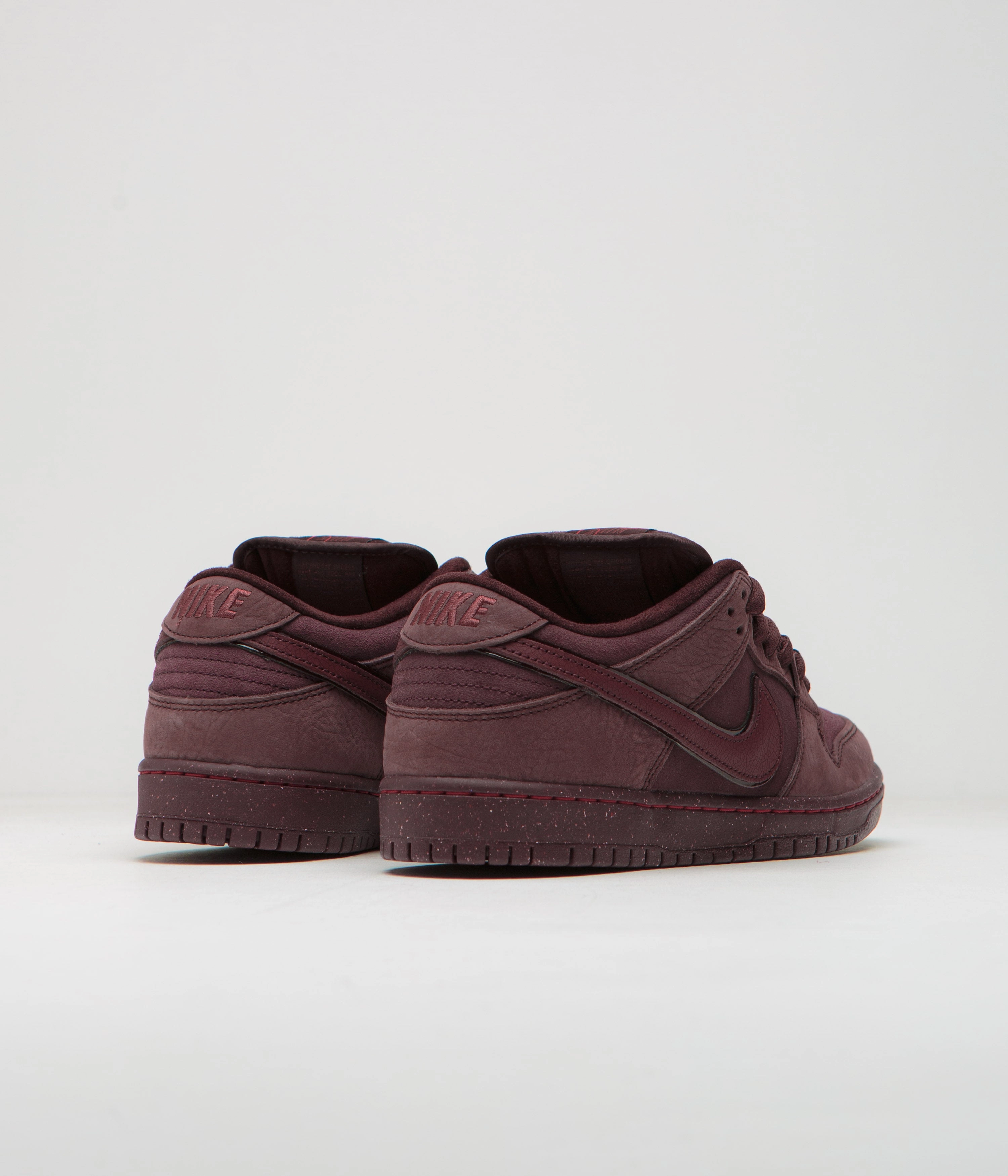 Nike SB Dunk Low Premium Shoes - Burgundy Crush / Dark Team Red - Earth Kohls Asics Tennis Shoes