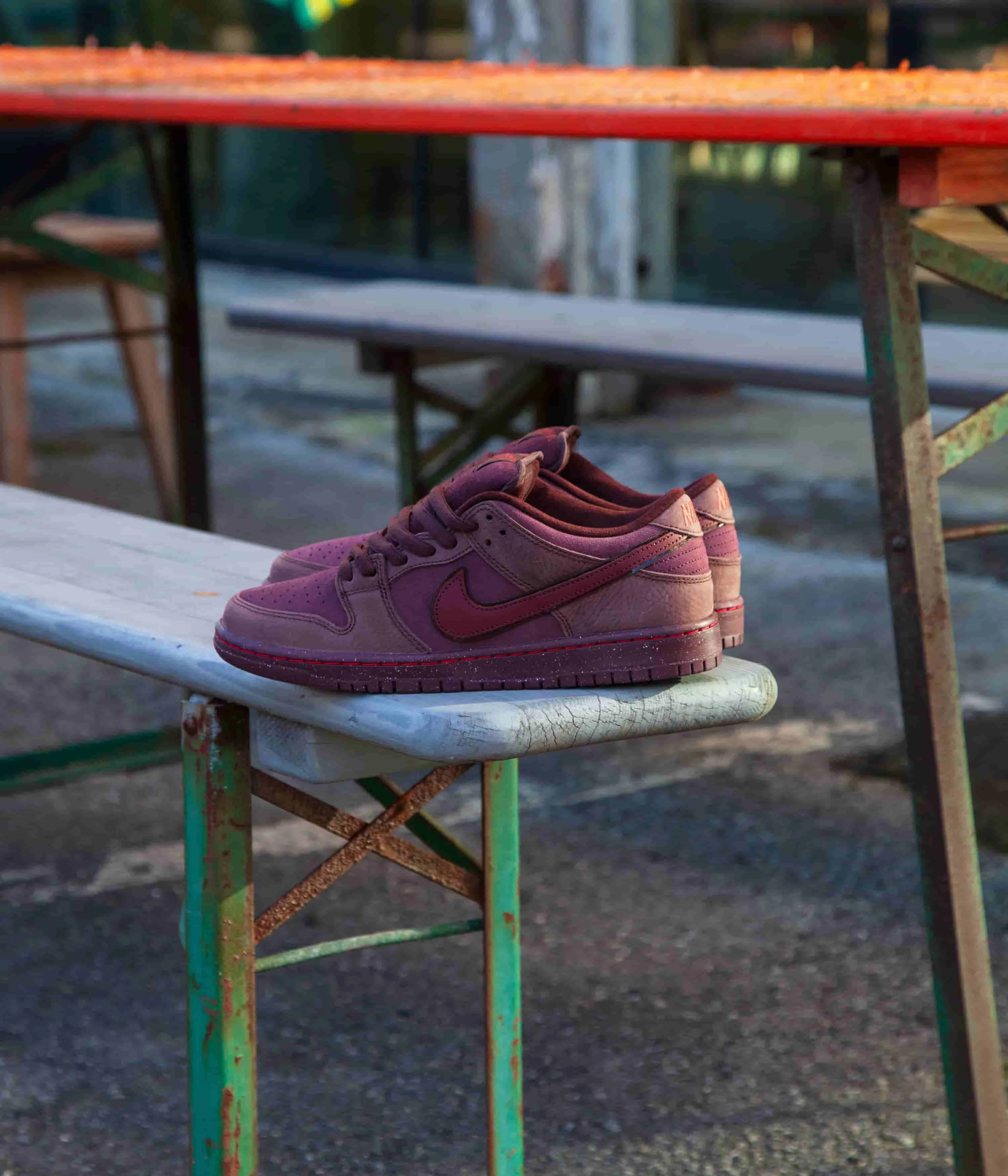 Nike SB Dunk Low Premium Shoes - Burgundy Crush / Dark Team Red - Earth Asics Running Shoes Lineup