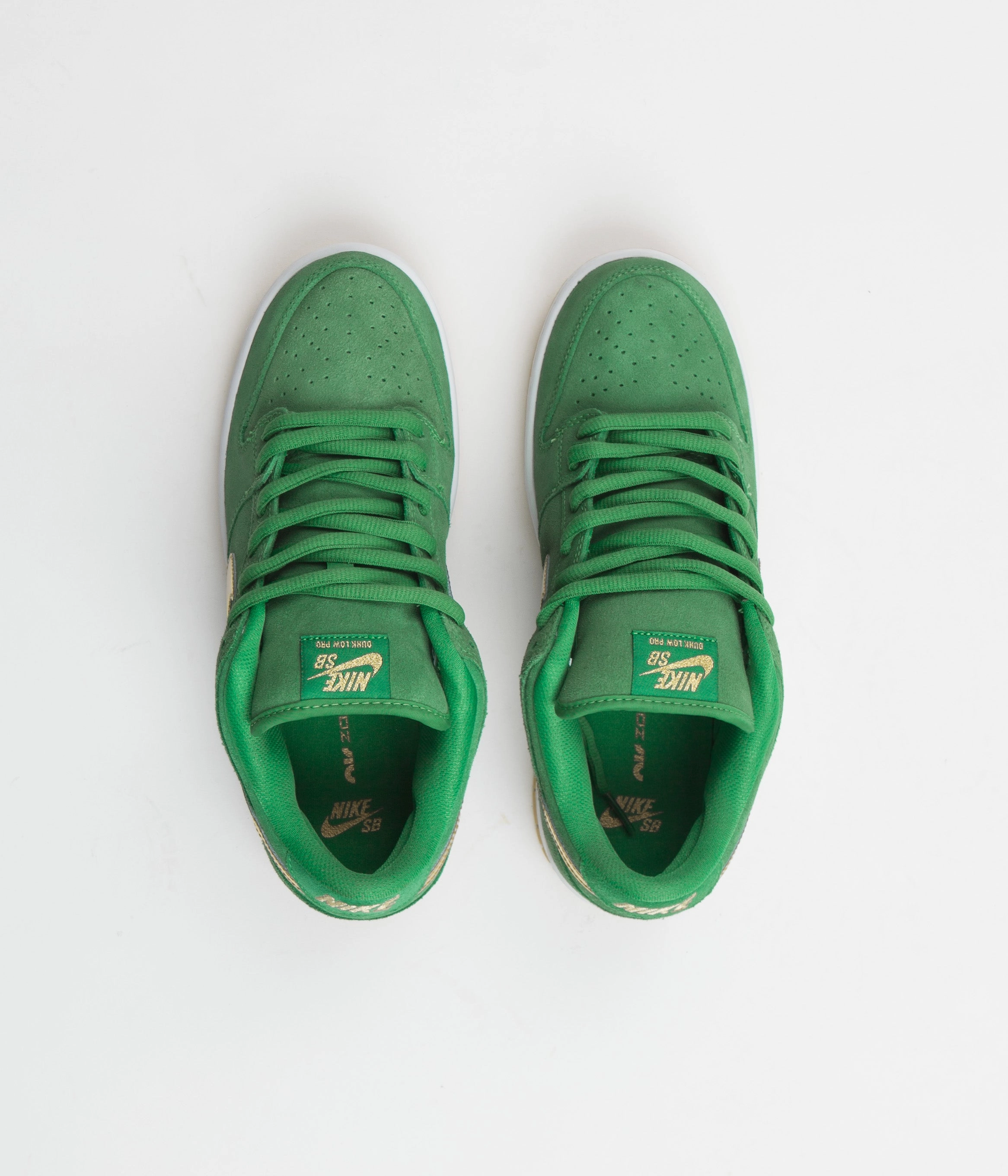 Nike SB Dunk Low Pro 'St. Patrick's Day' Shoes - Lucky Green / Metallic Gold - Lucky Green Jogging Shoes Asics