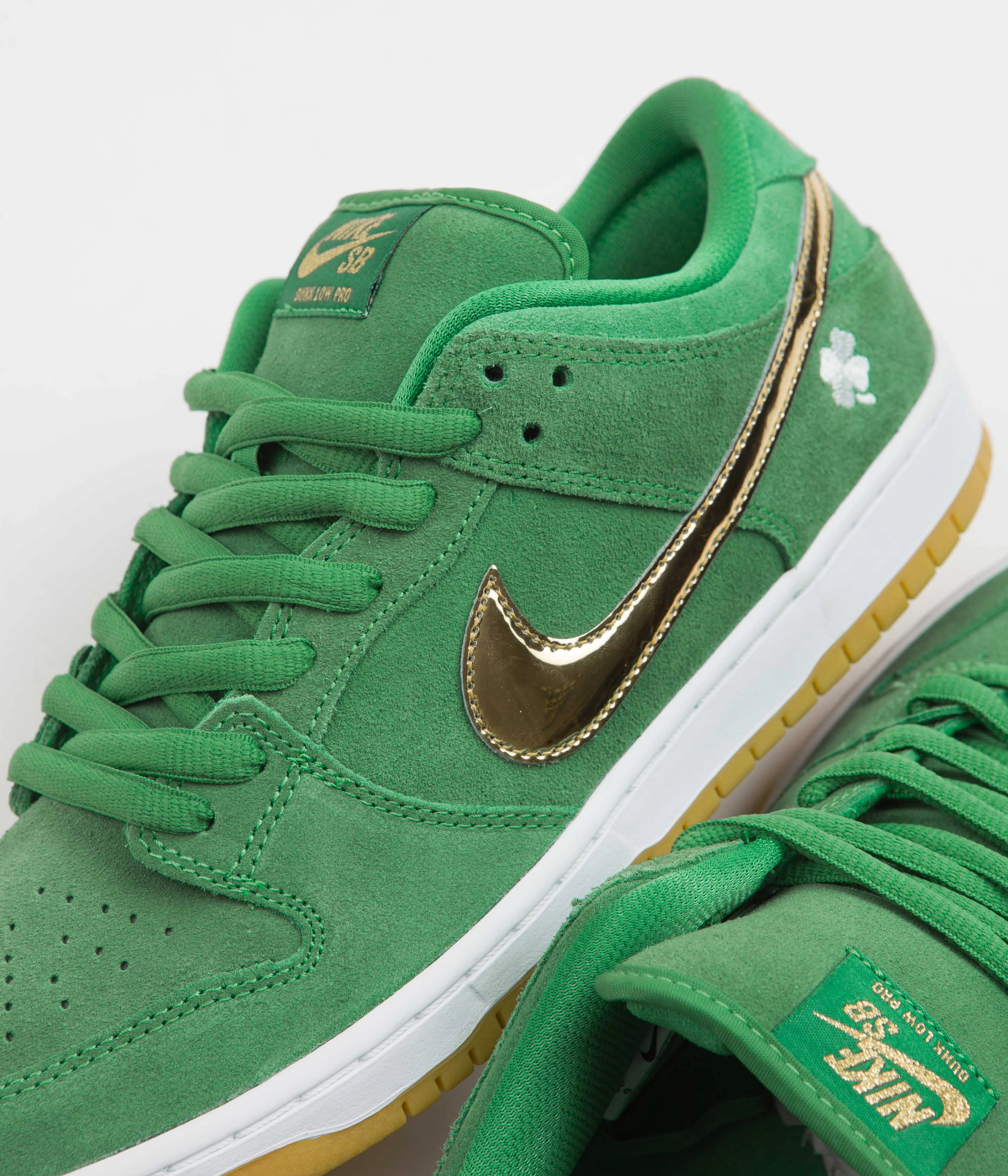 Asics Shoes Tiger Sale Nike SB Dunk Low Pro 'St. Patrick's Day' Shoes - Lucky Green / Metallic Gold - Lucky Green