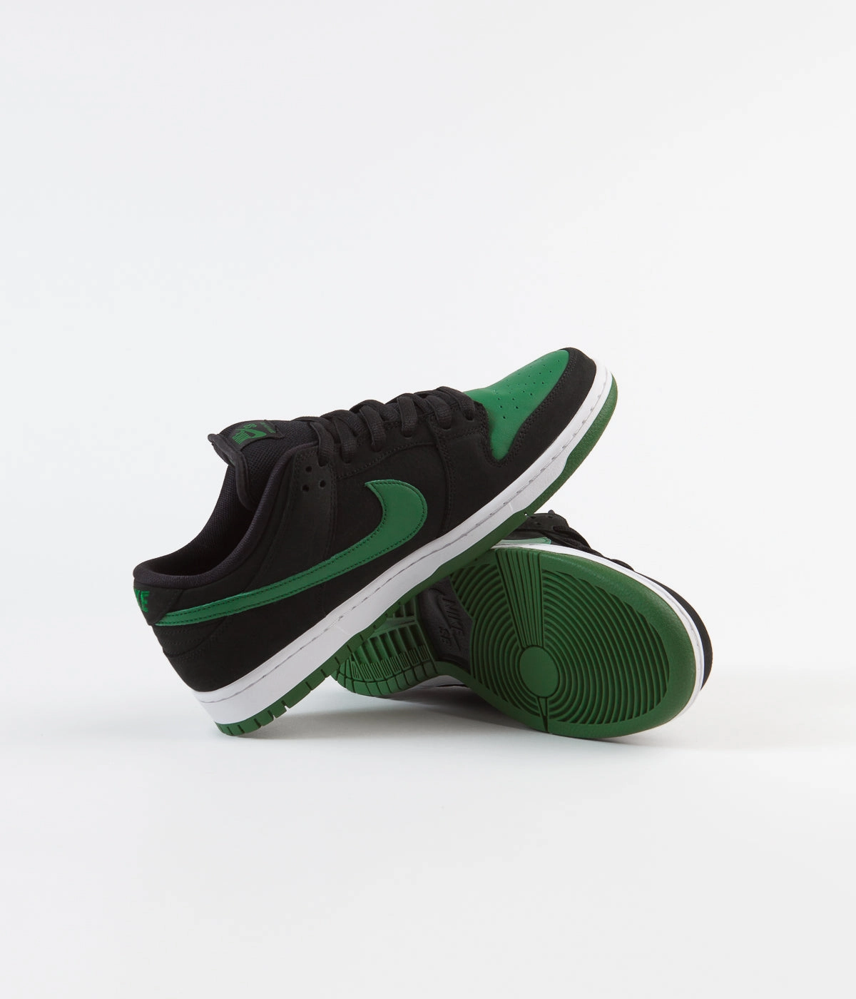 Best Asics Shoes For Support Nike SB Dunk Low Pro Shoes - Black / Pine Green - Black - White