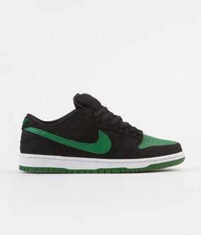 Nike SB Dunk Low Pro Shoes - Black / Pine Green - Black - White Asics Gel Kayano 18 Running Shoes