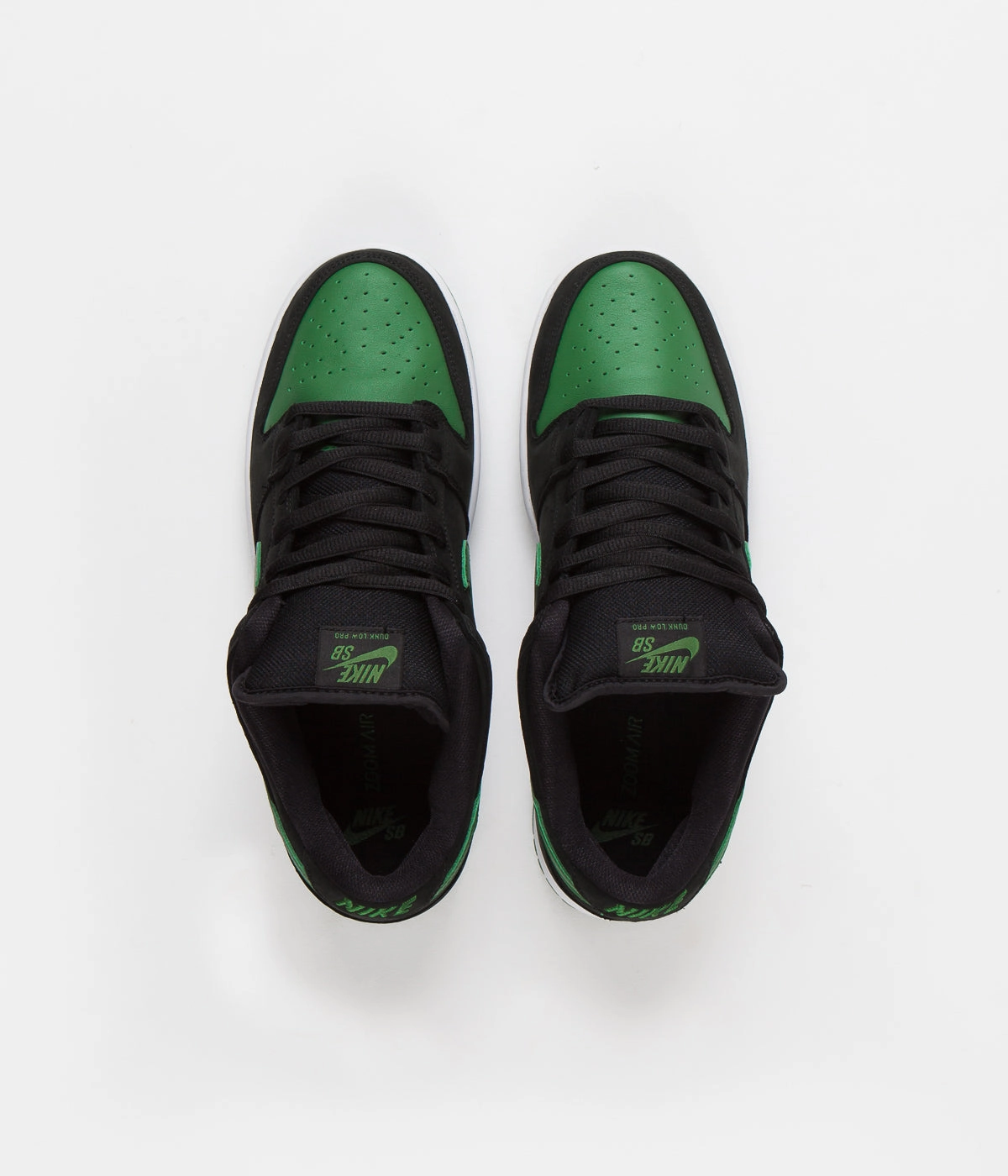 Women's Asics Gel Kayano 14 Casual Shoes Nike SB Dunk Low Pro Shoes - Black / Pine Green - Black - White
