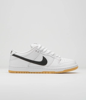 Best Asics Shoes For Knee Pain Nike SB Dunk Low Pro Shoes - White / Black - White - Gum Light Brown