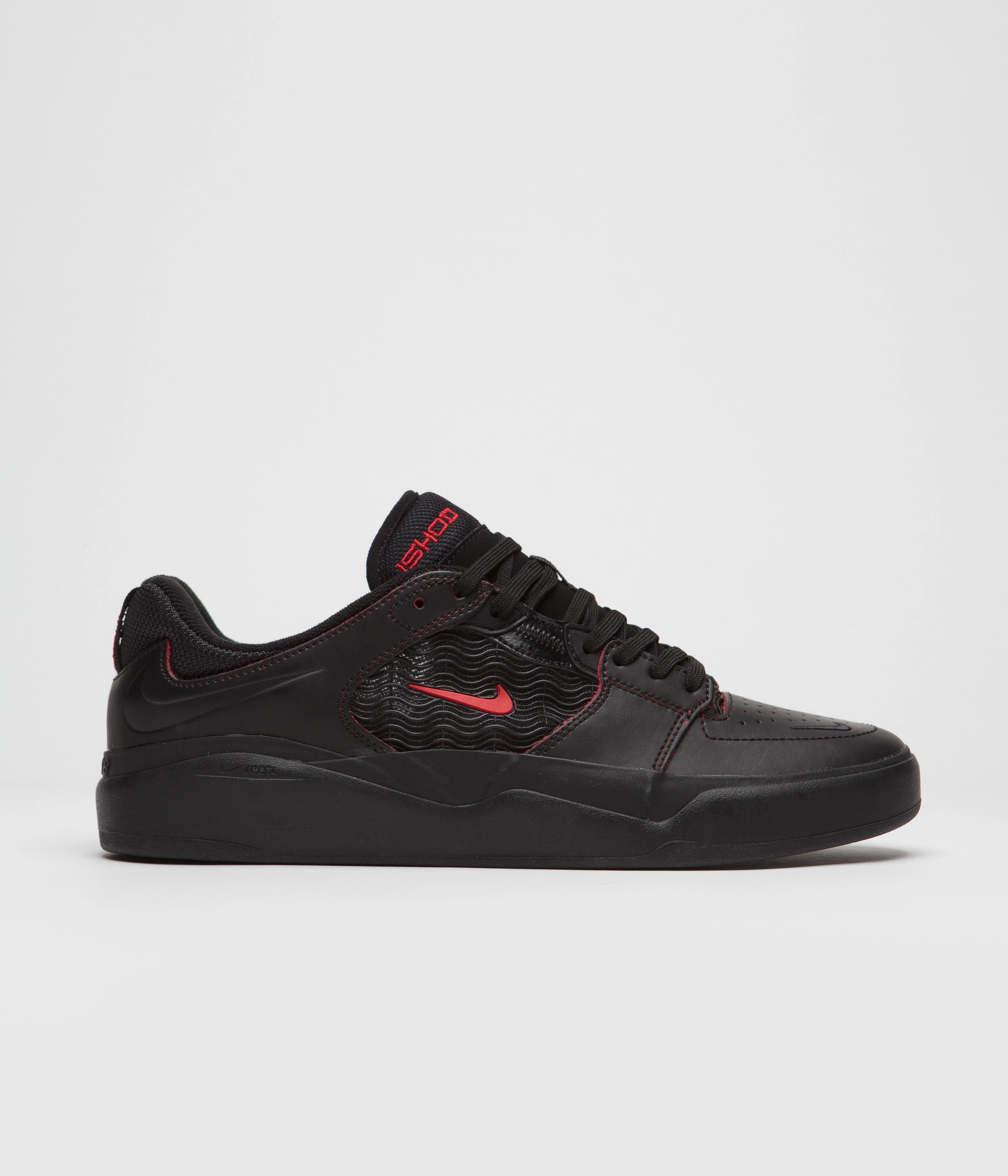 Nike SB Ishod Premium Shoes - Black / University Red - Black - Black Best Asics Running Shoes For Forefoot Strike