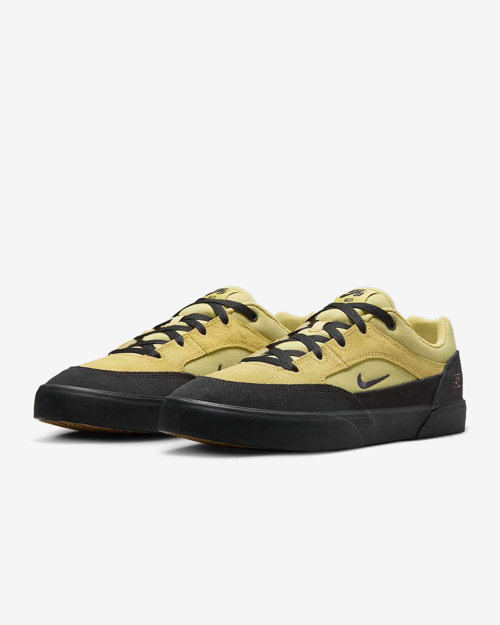 Nike SB Malor Te HF3066-700 Buff Gold/Black-Black-Cinnamon (In Store Pickup Only) Best Asics Running Shoes For Overpronation
