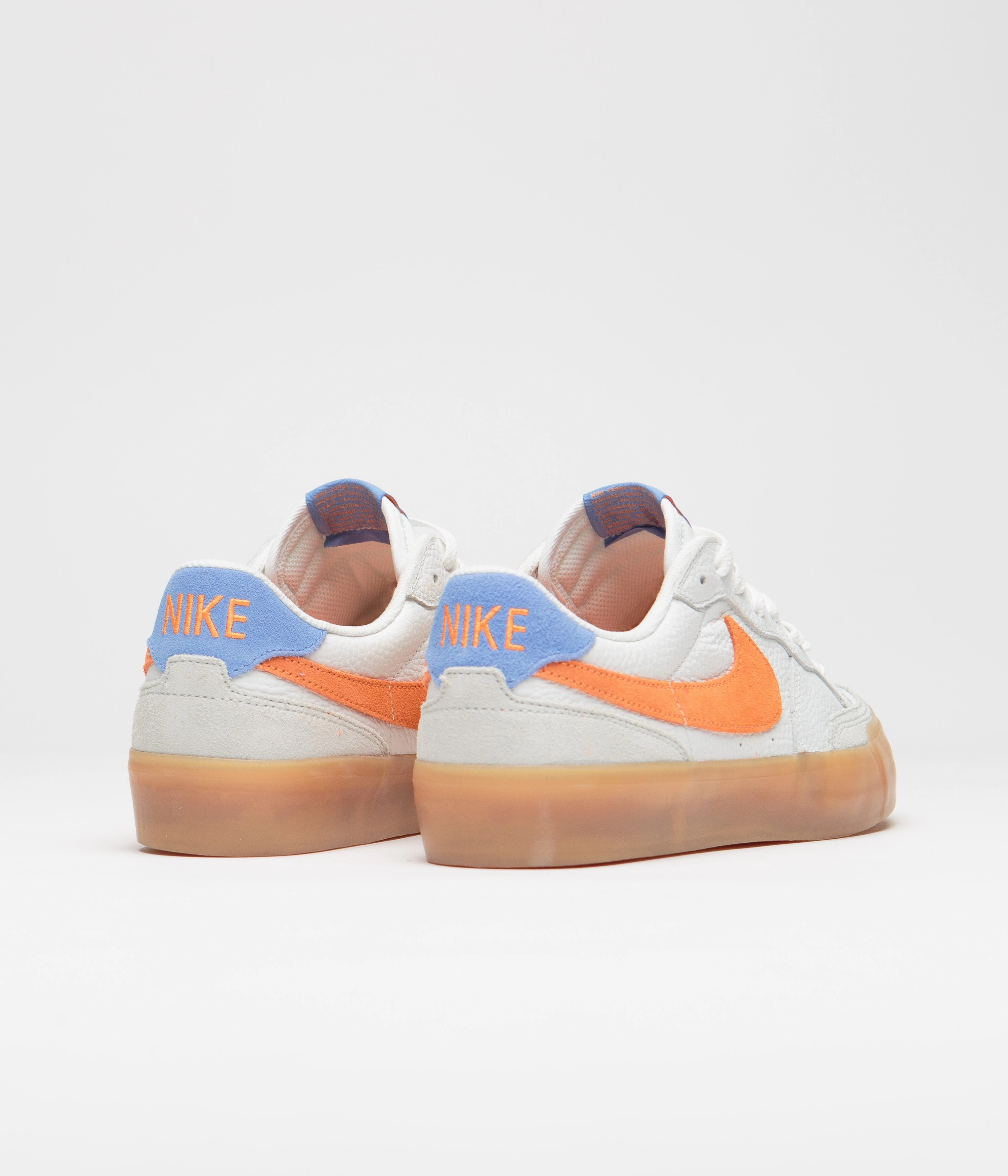Nike SB Pogo Plus Premium Shoes - Summit White / Bright Mandarin Asics Gel Renma Shoes
