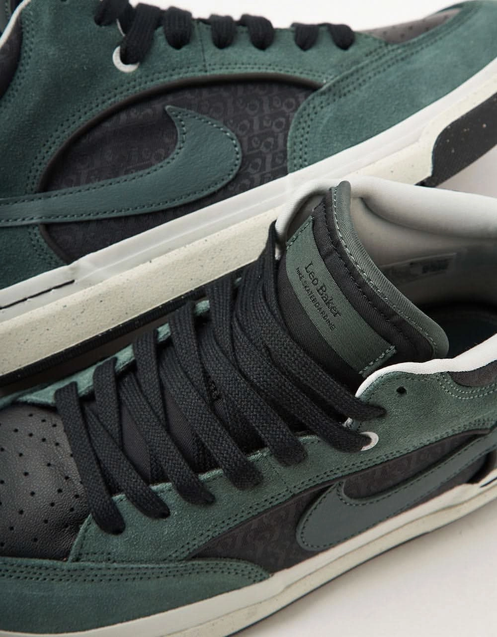 Asics Gel Casual Shoes Nike SB React Leo Skate Shoes - Vintage Green/Vintage Green-Black-Anthracite-Lt Silver-Black