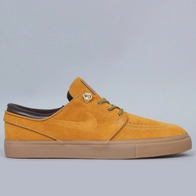 Nike SB Stefan Janoski Premium Shoes Bronze / Bronze - Gum Light Brown Asics Metarun Shoes