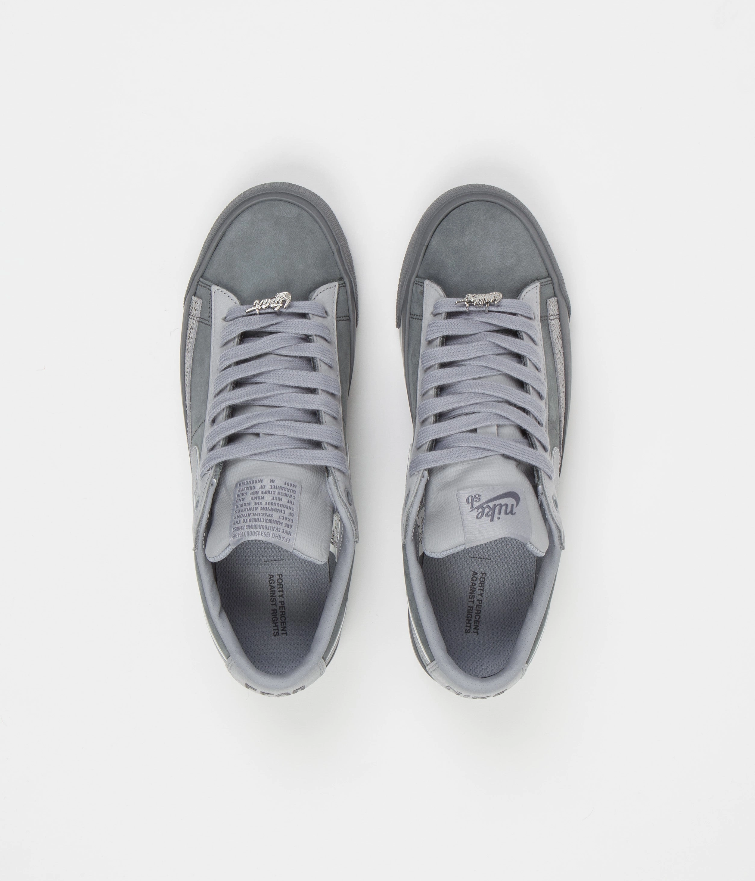 Asics Gel Tennis Court Shoes Nike SB x FPAR Blazer Low Shoes - Cool Grey / Wolf Grey