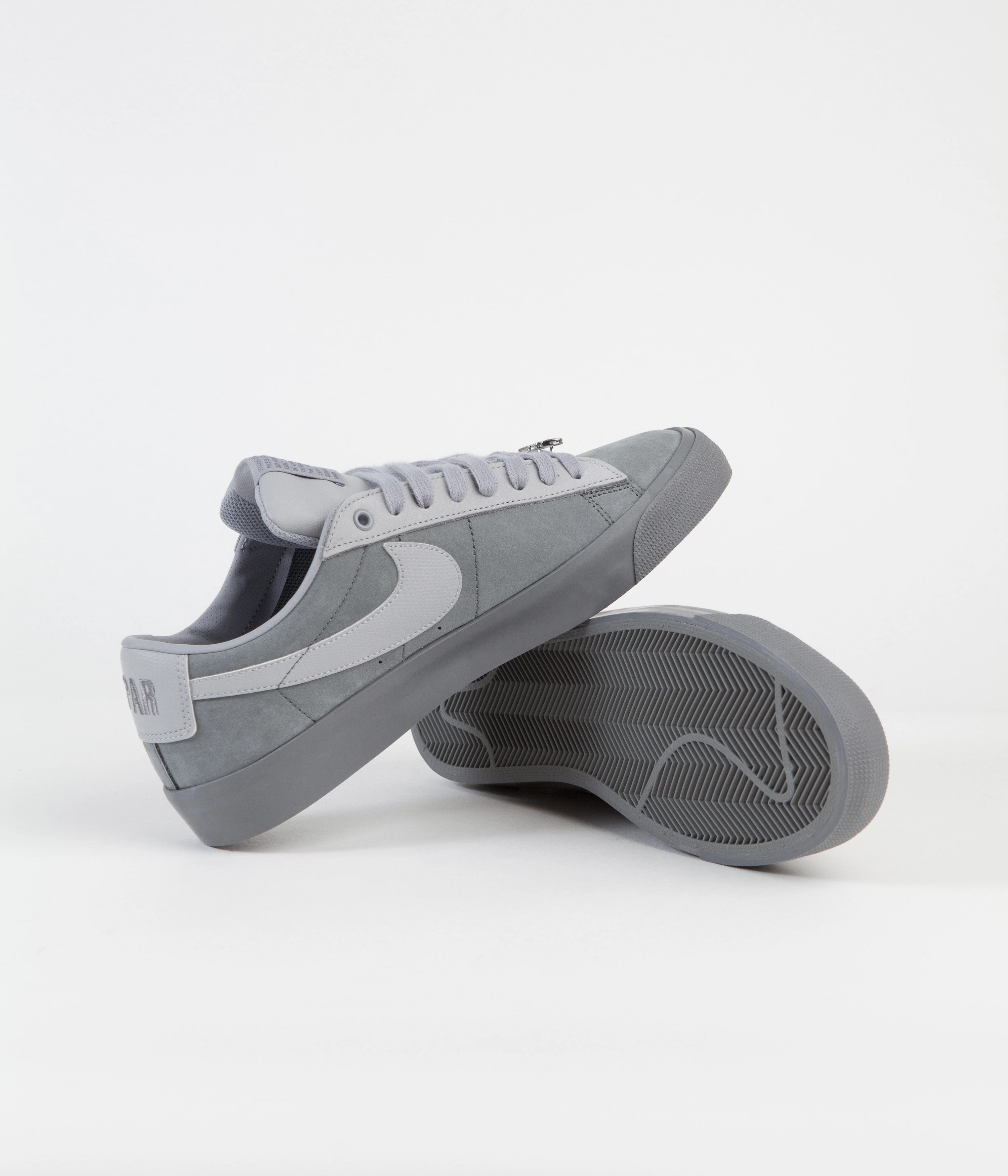 Nike SB x FPAR Blazer Low Shoes - Cool Grey / Wolf Grey Asics Shoes Los Angeles